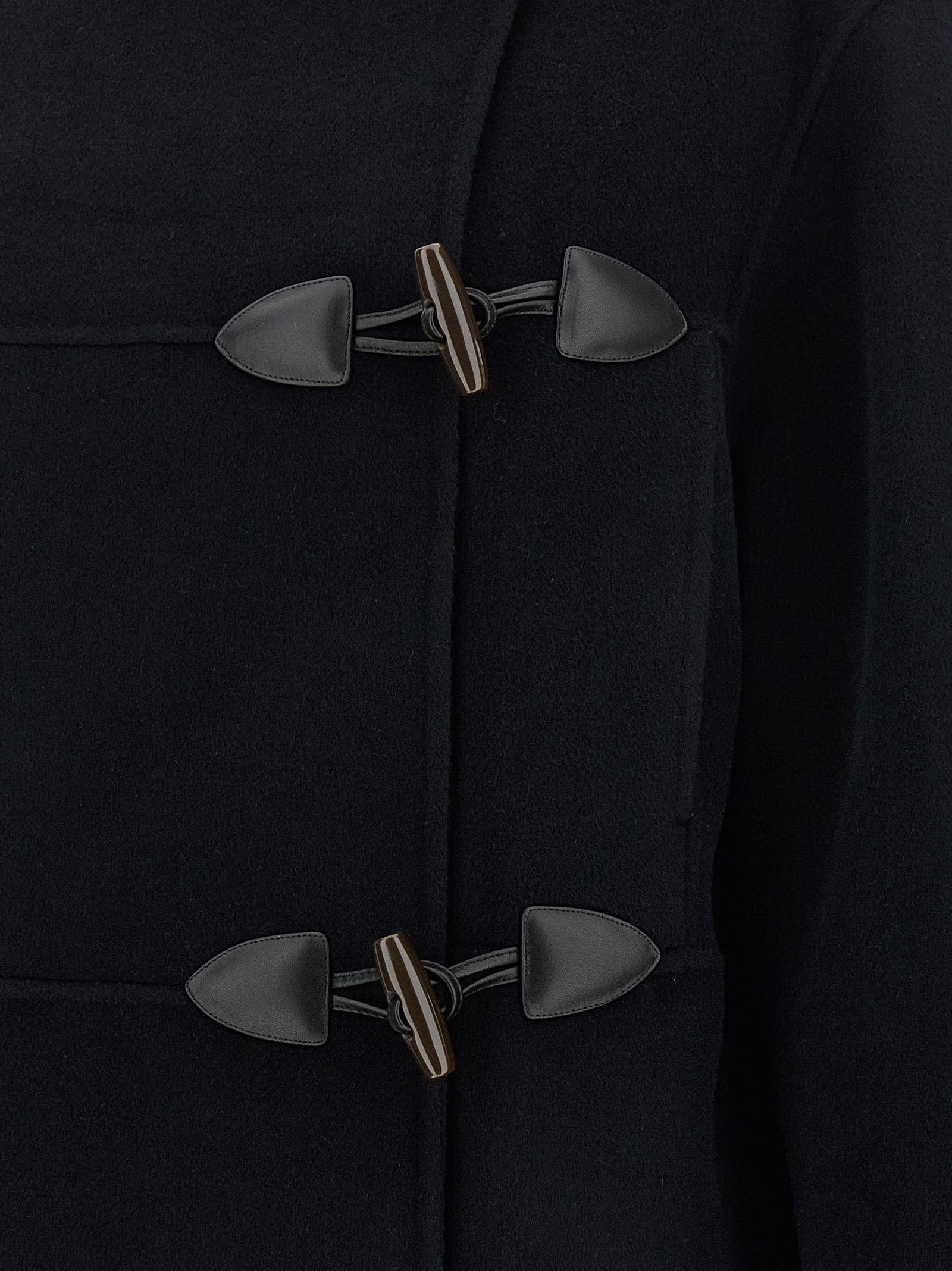 Rohe Blauer Wollmantel