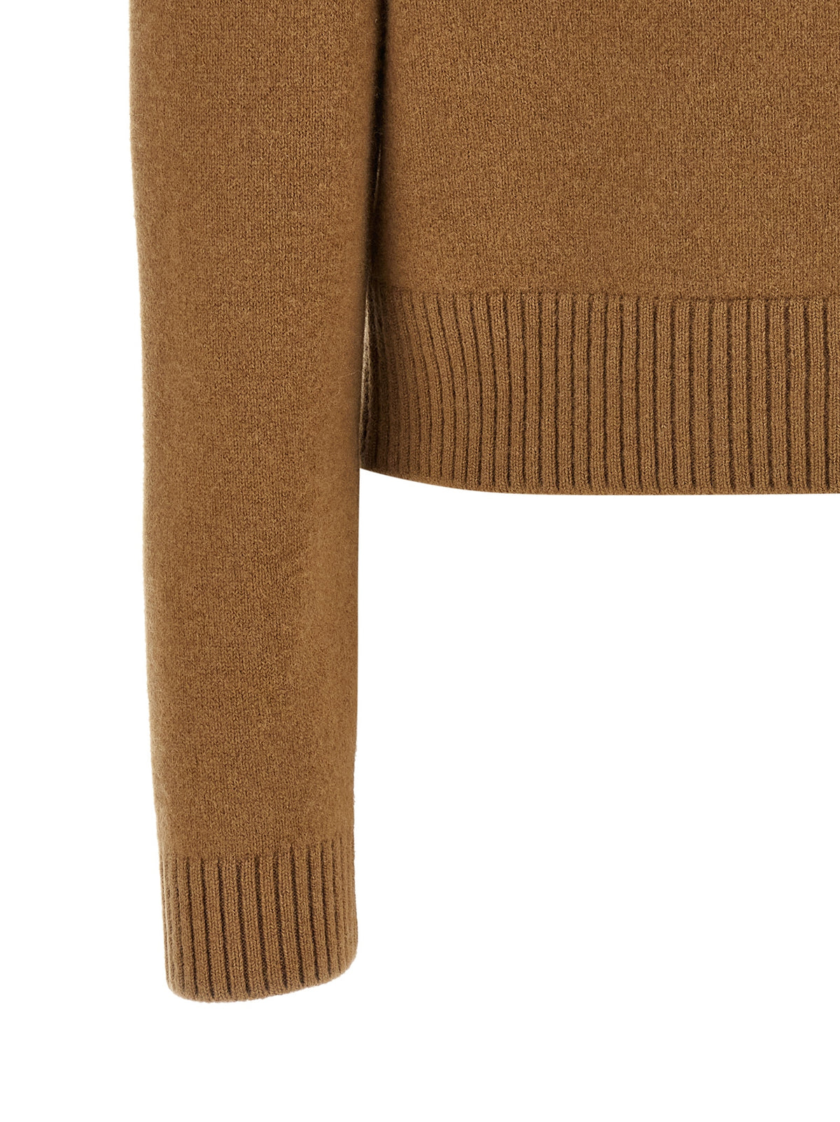 Rohe Brauner Wollcardigan