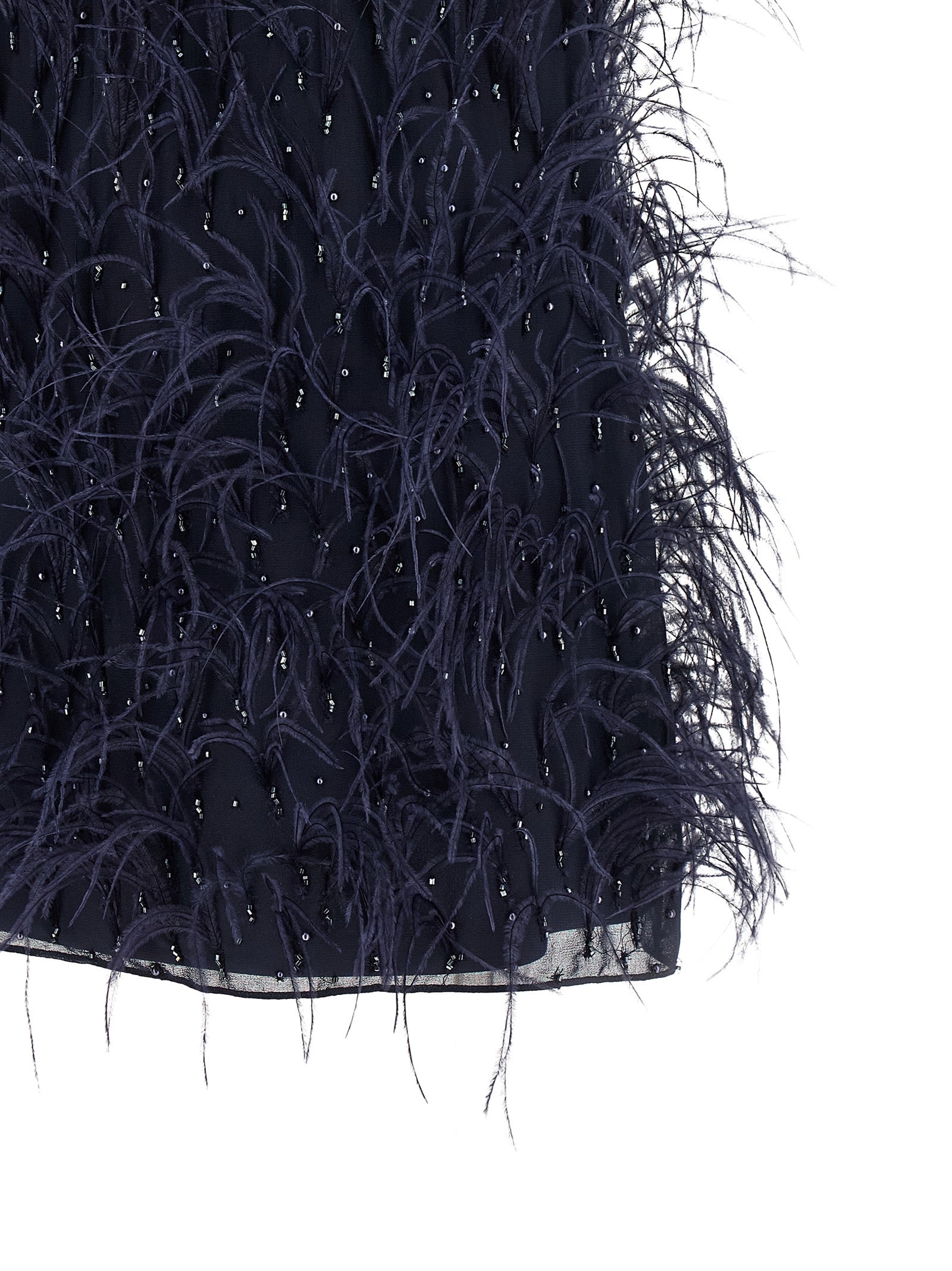 PINKO Kurzes blaues Kleid aus Polyester
