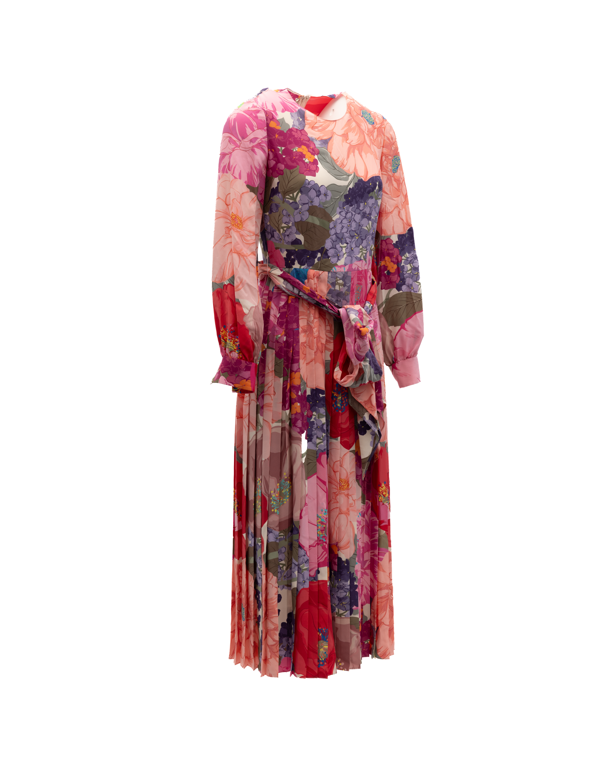 Valentino Garavani Mehrfarbiges Blumenkleid für Damen