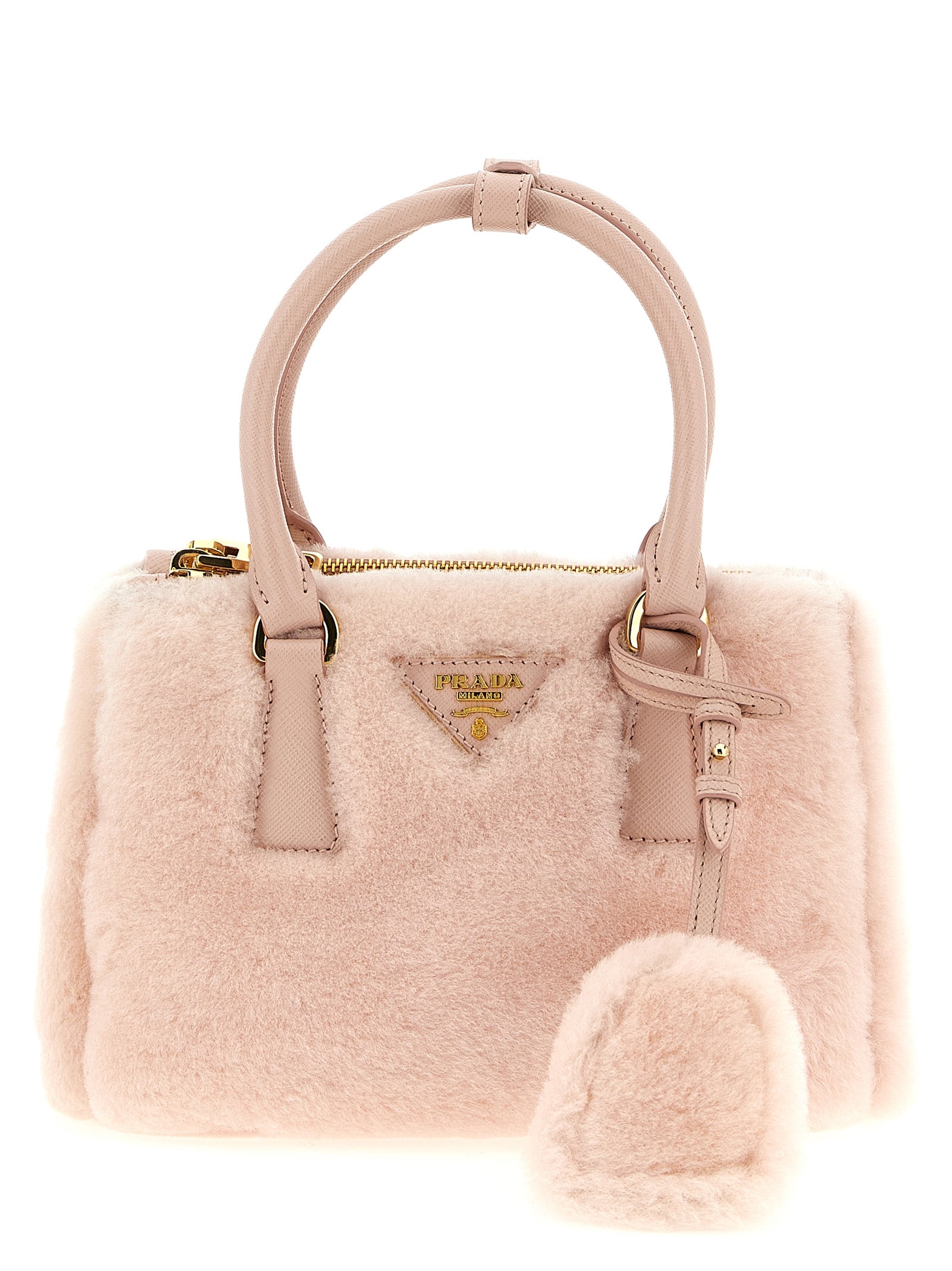 Prada Multicolor Lammleder Handtasche