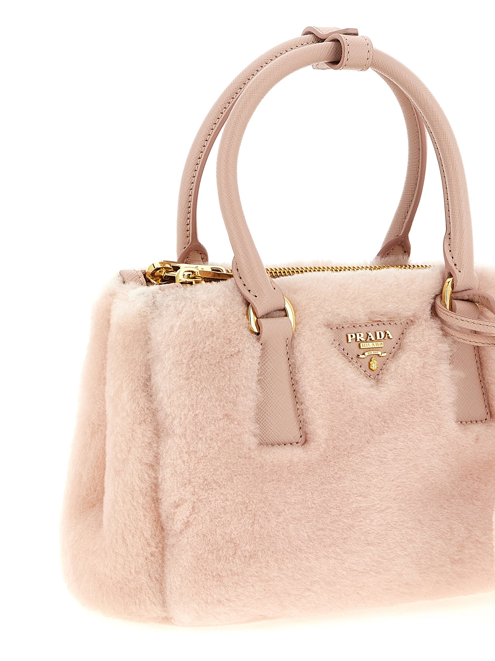 Prada Multicolor Lammleder Handtasche