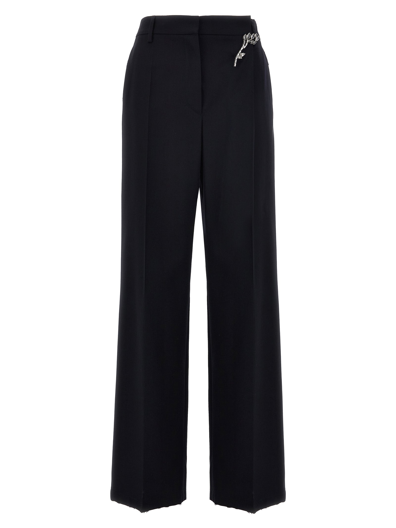 Prada Blaue Wollhose