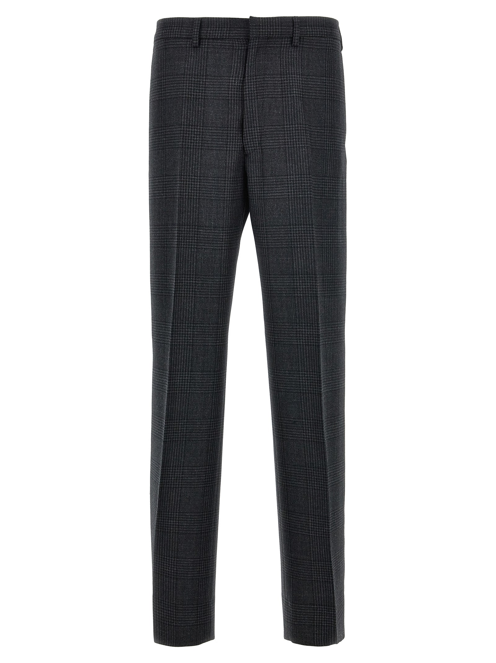 Prada Graue Hose aus reiner Schurwolle