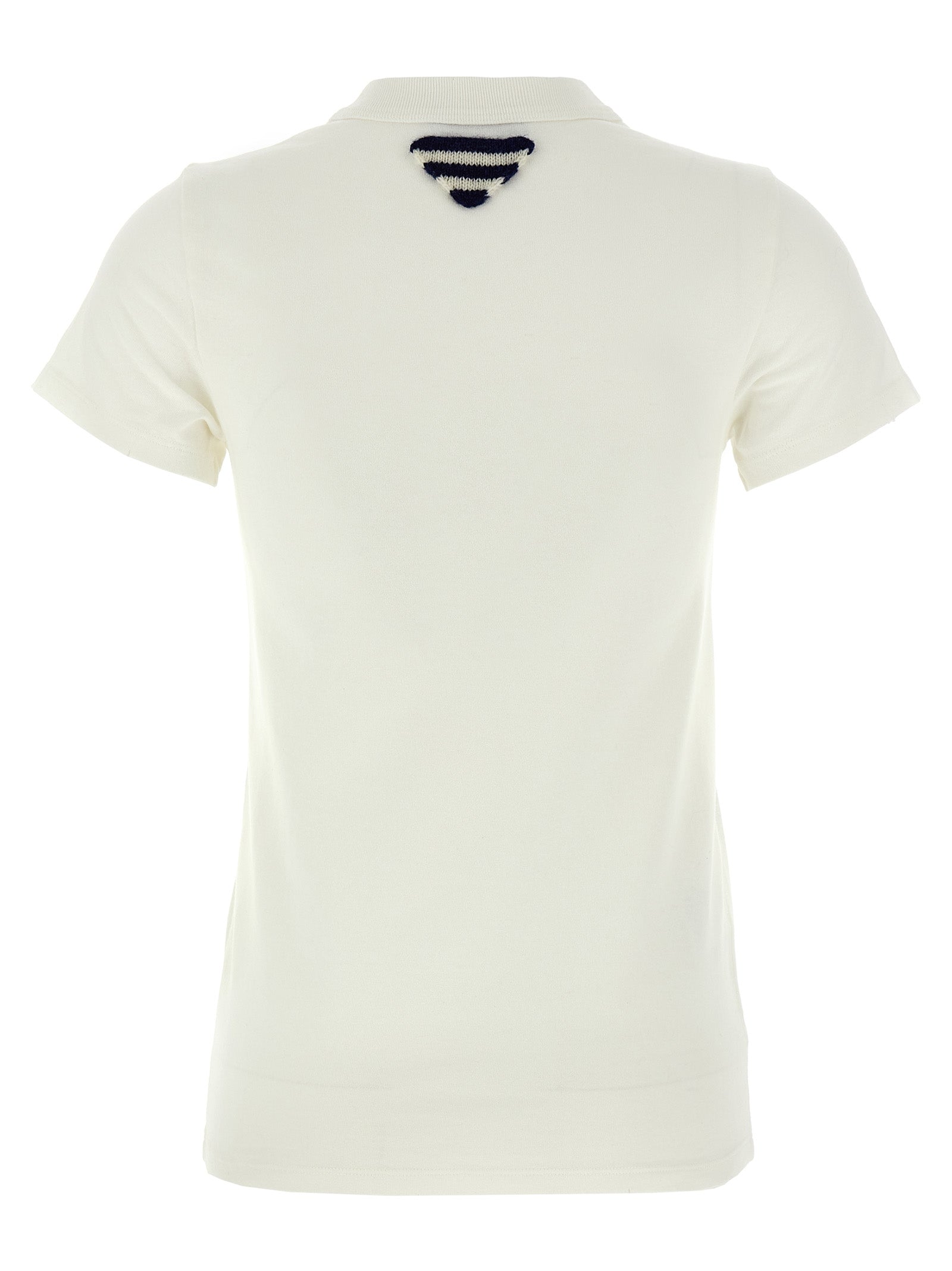 Prada Weißes Baumwoll-T-Shirt