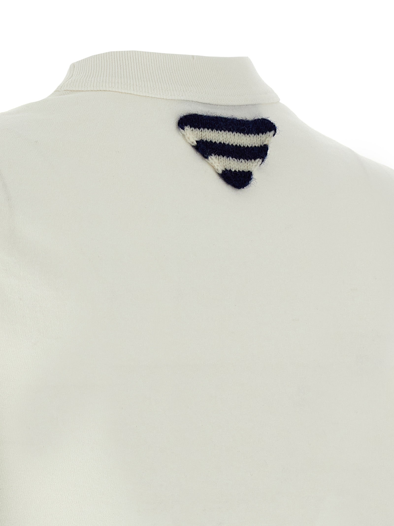 Prada Weißes Baumwoll-T-Shirt
