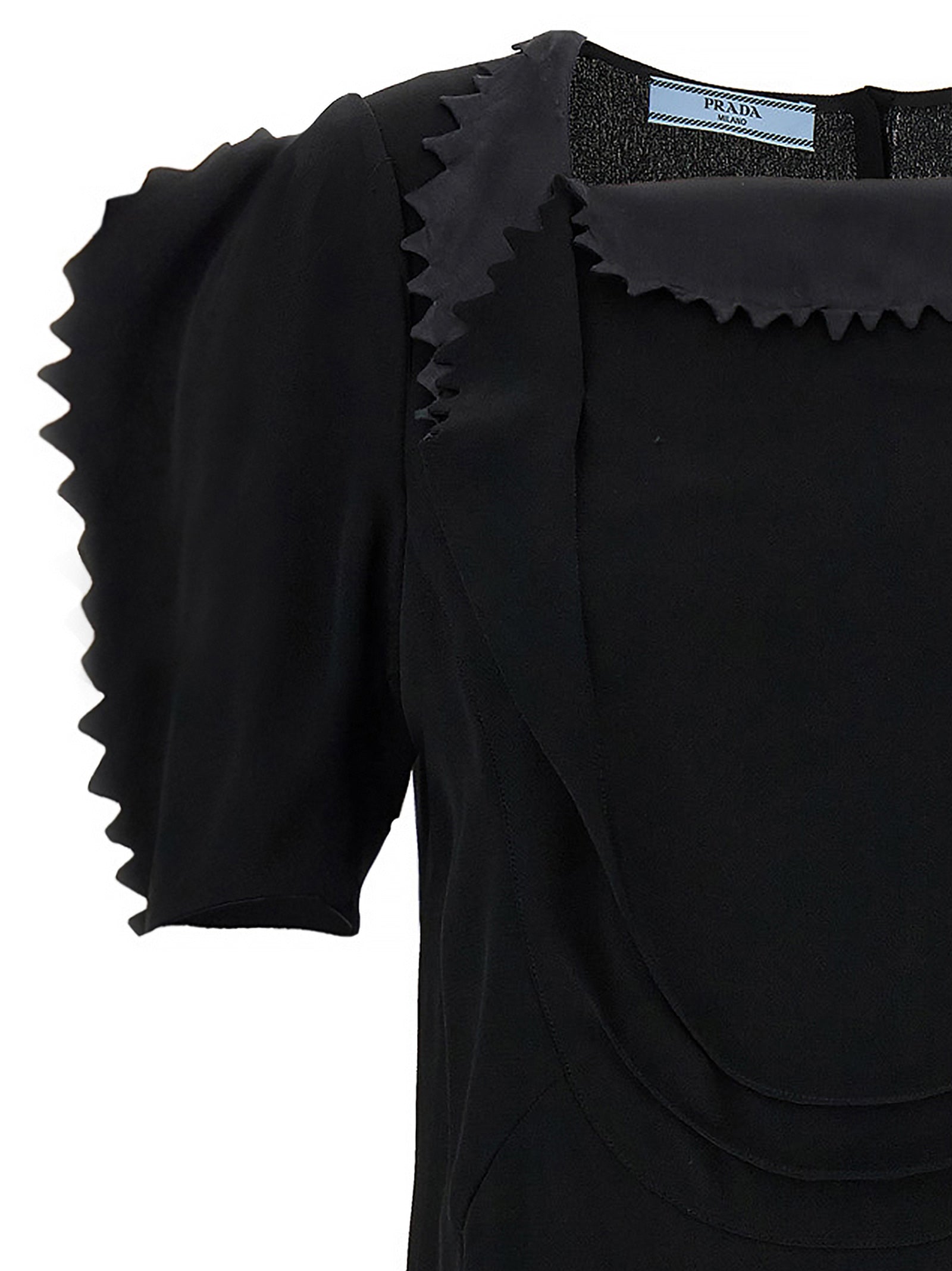 Prada Schwarze Tanktops aus Viskose