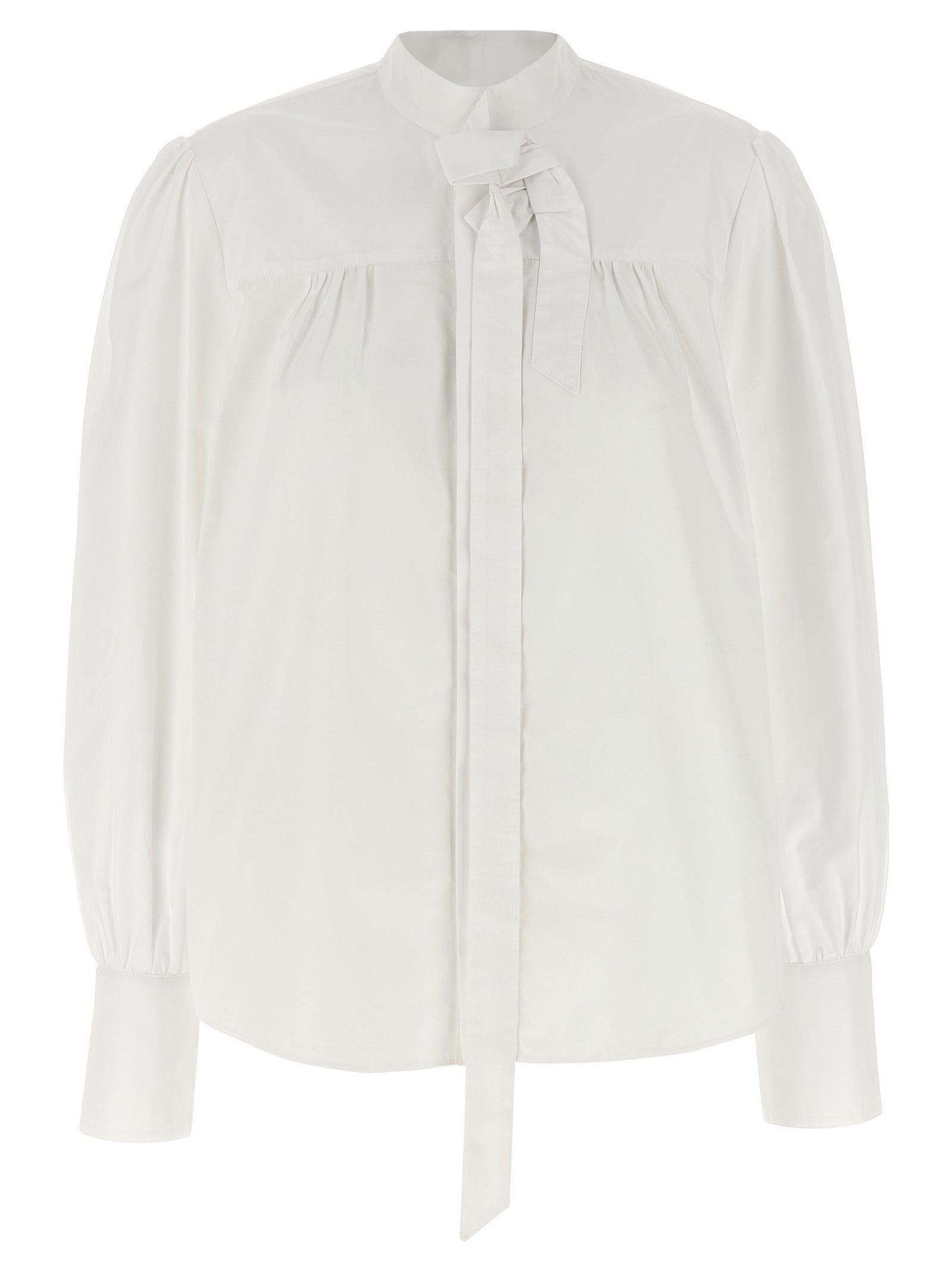 Prada Weiße Baumwollbluse