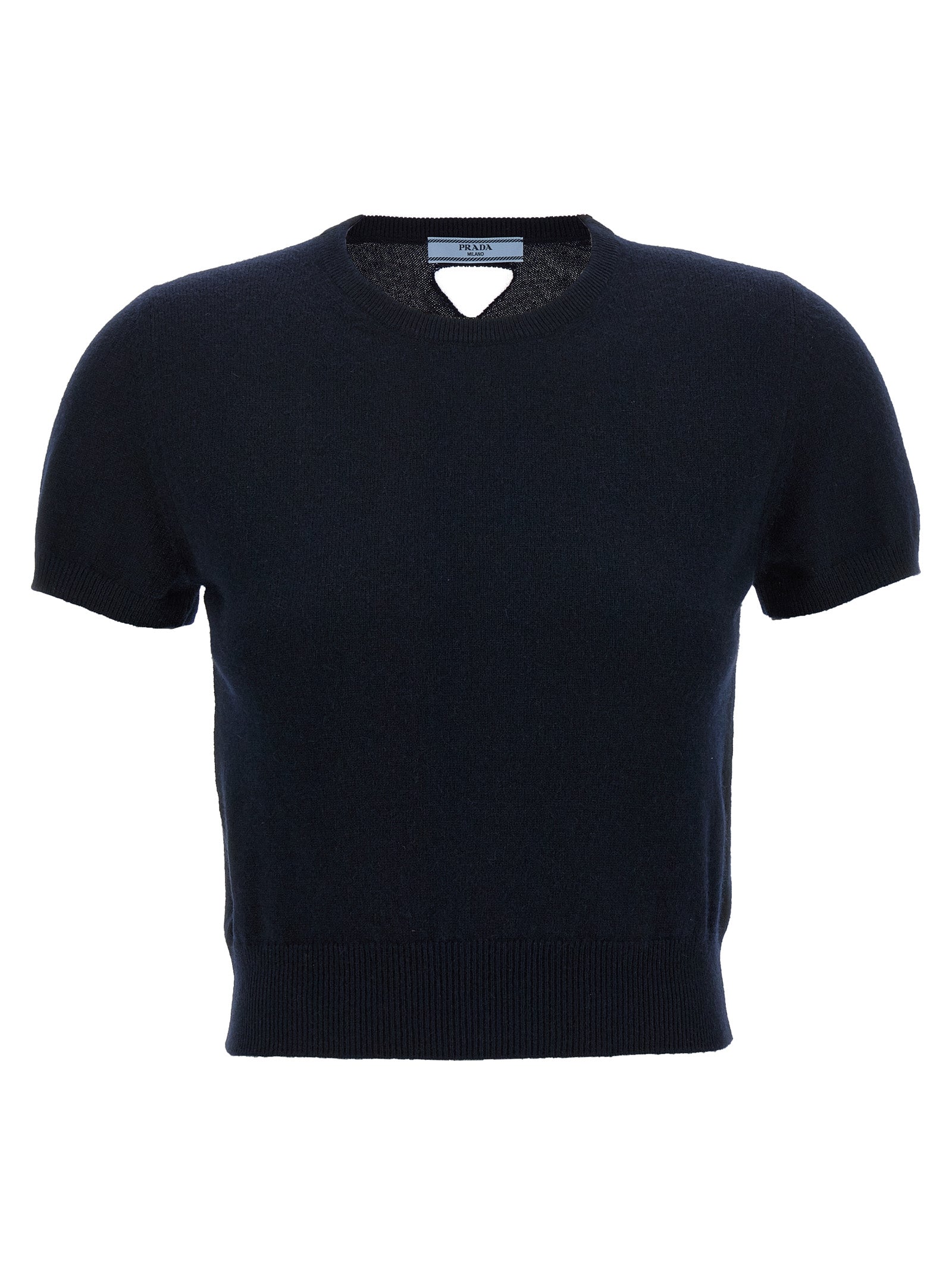 Prada Blauer Kaschmir-Cardigan