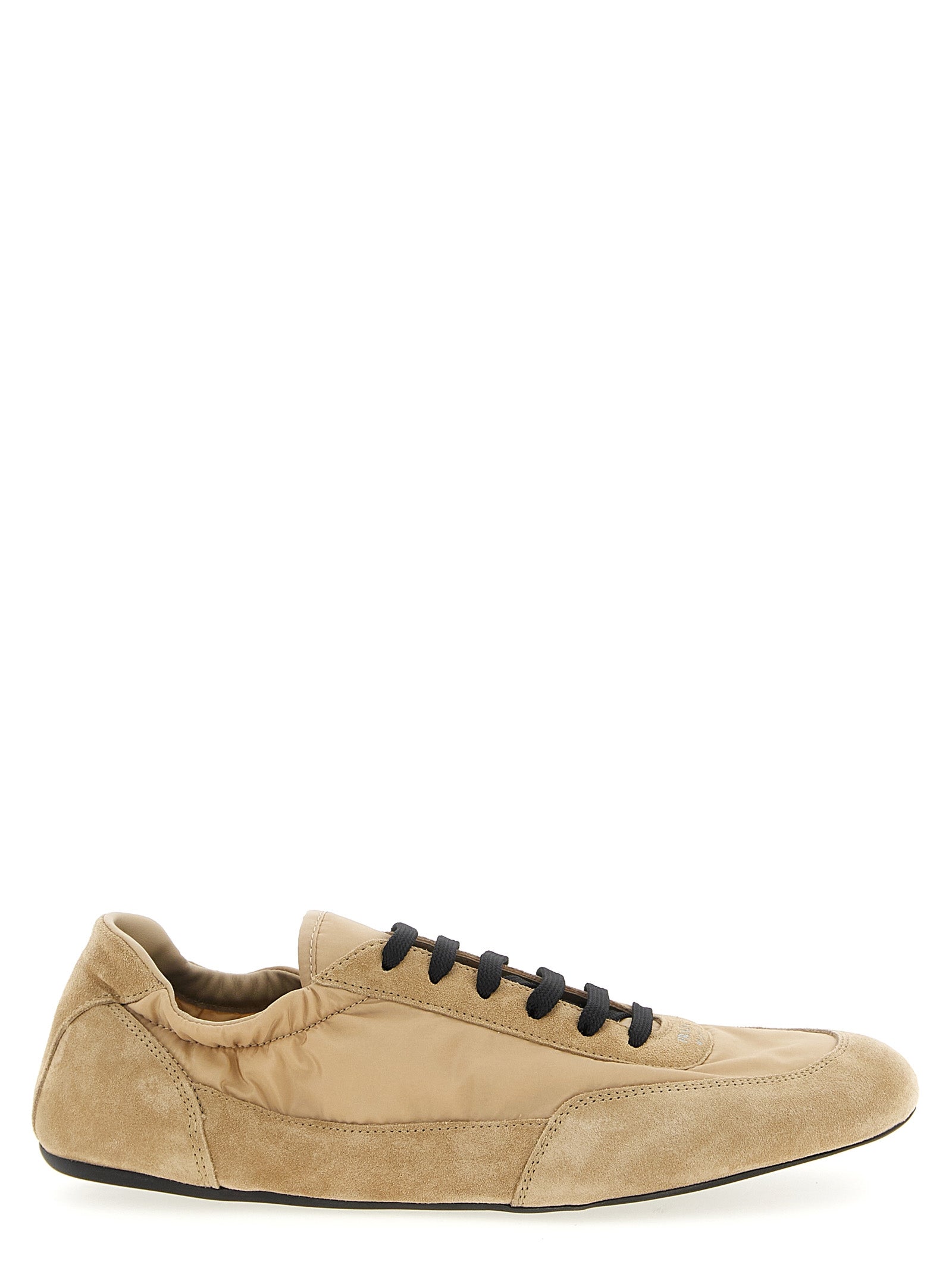 Prada Beige Polyamid-Sneakers für sportliche Aktivitäten