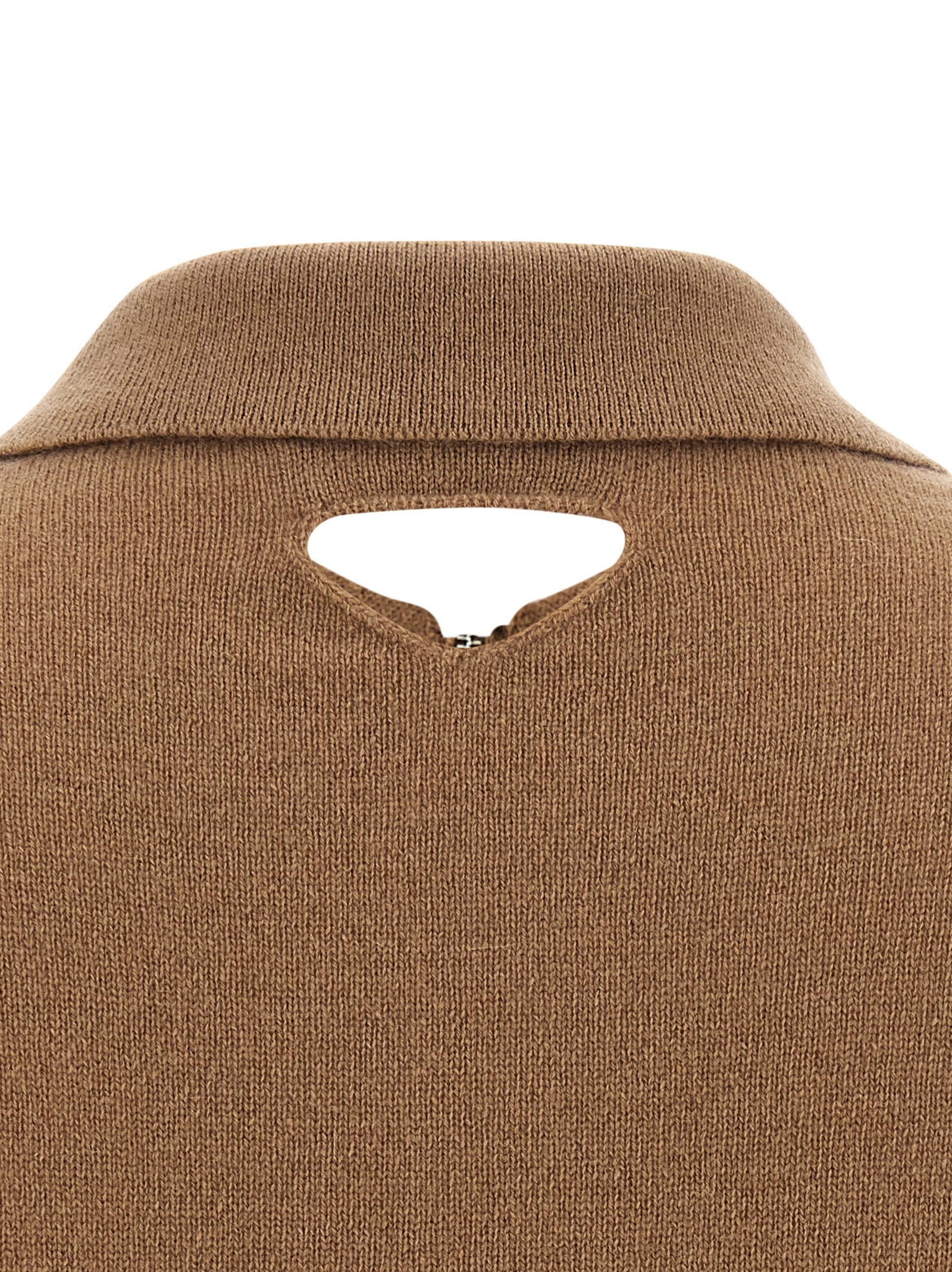 Prada Beige Kaschmir-Poloshirt