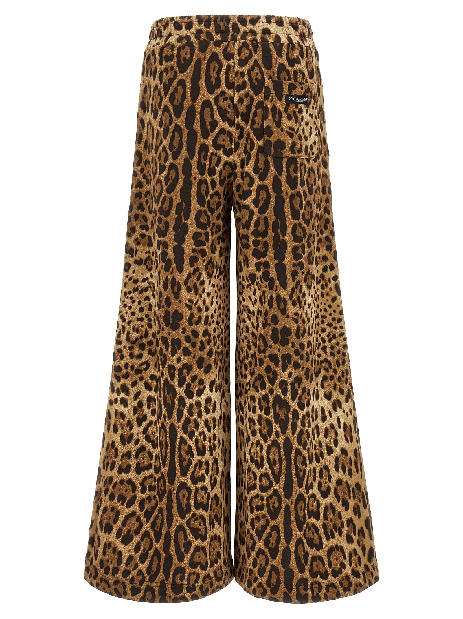 Dolce & Gabbana Braune Baumwollhose für die Freizeit