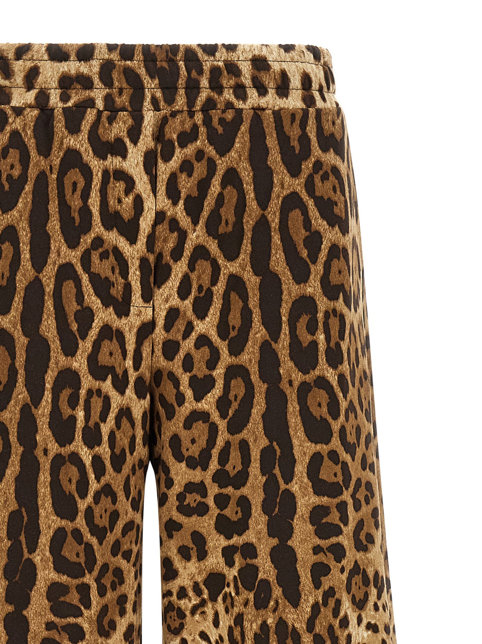 Dolce & Gabbana Braune Baumwollhose für die Freizeit