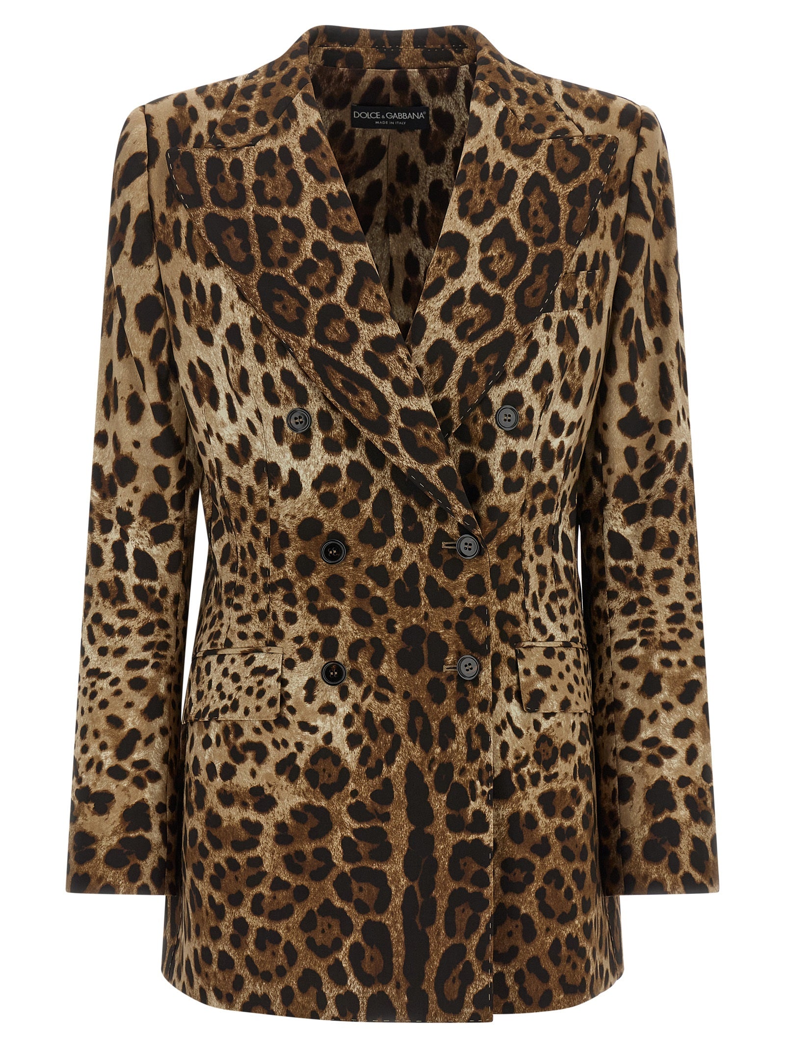 Dolce & Gabbana Brauner Wollblazer