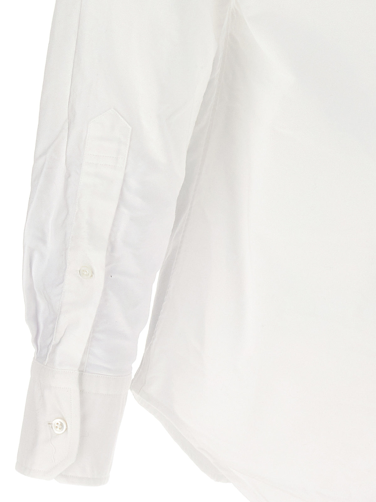 Thom Browne Weiße Baumwollbluse
