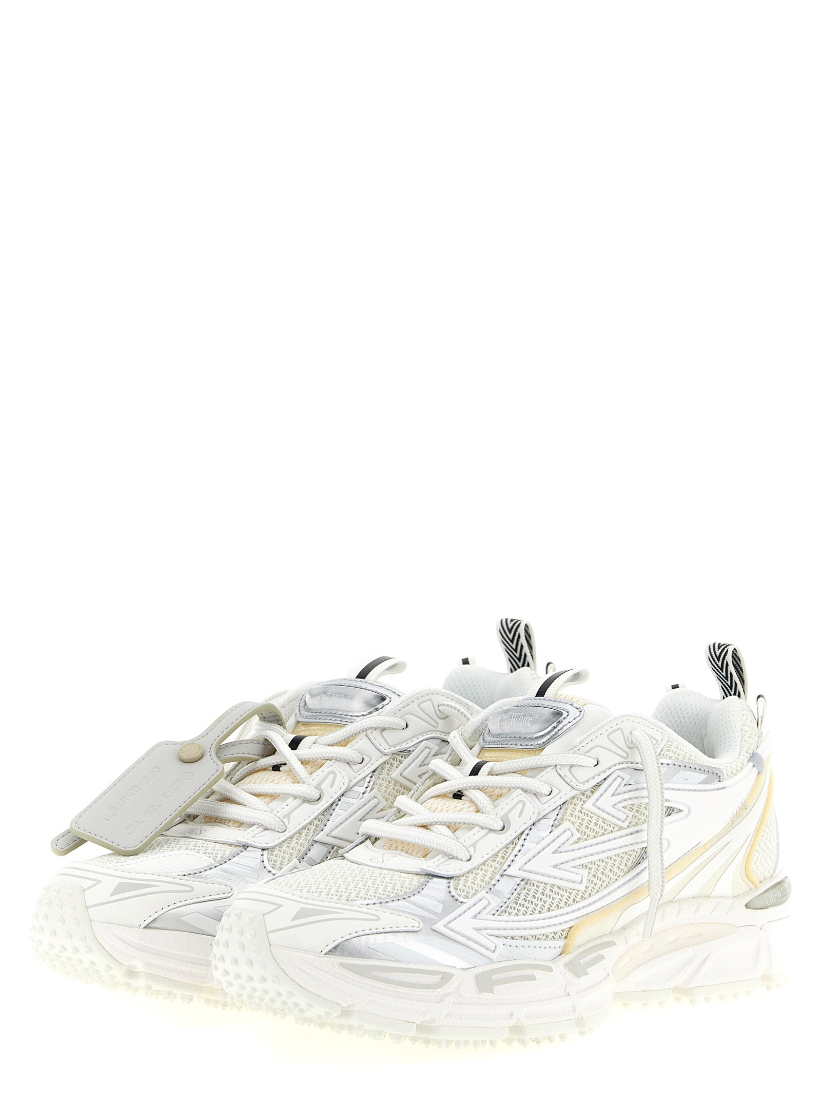 Off-White Weiße Sneaker aus Polyethylen