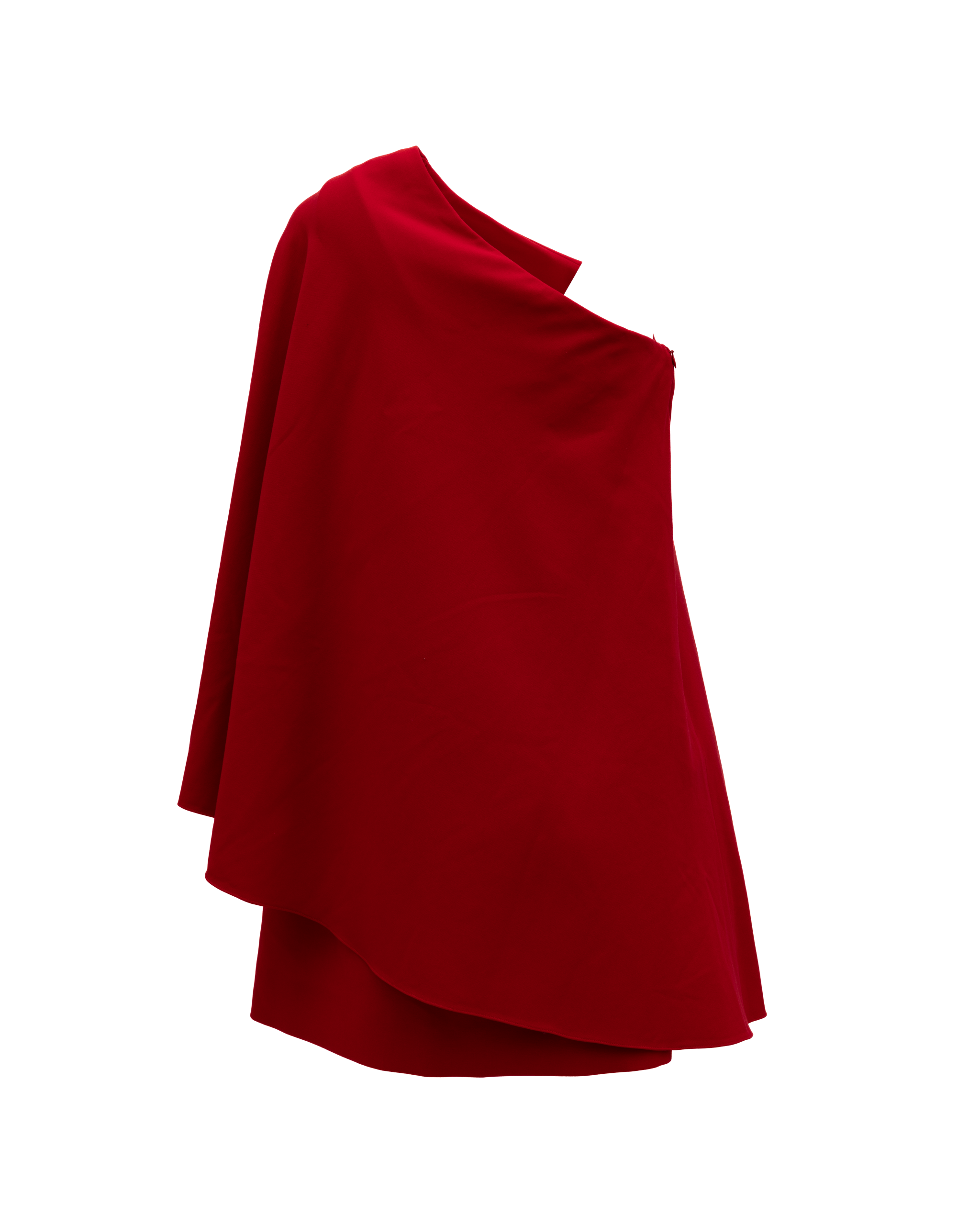 Valentino Garavani Rotes kurzes Cocktailkleid