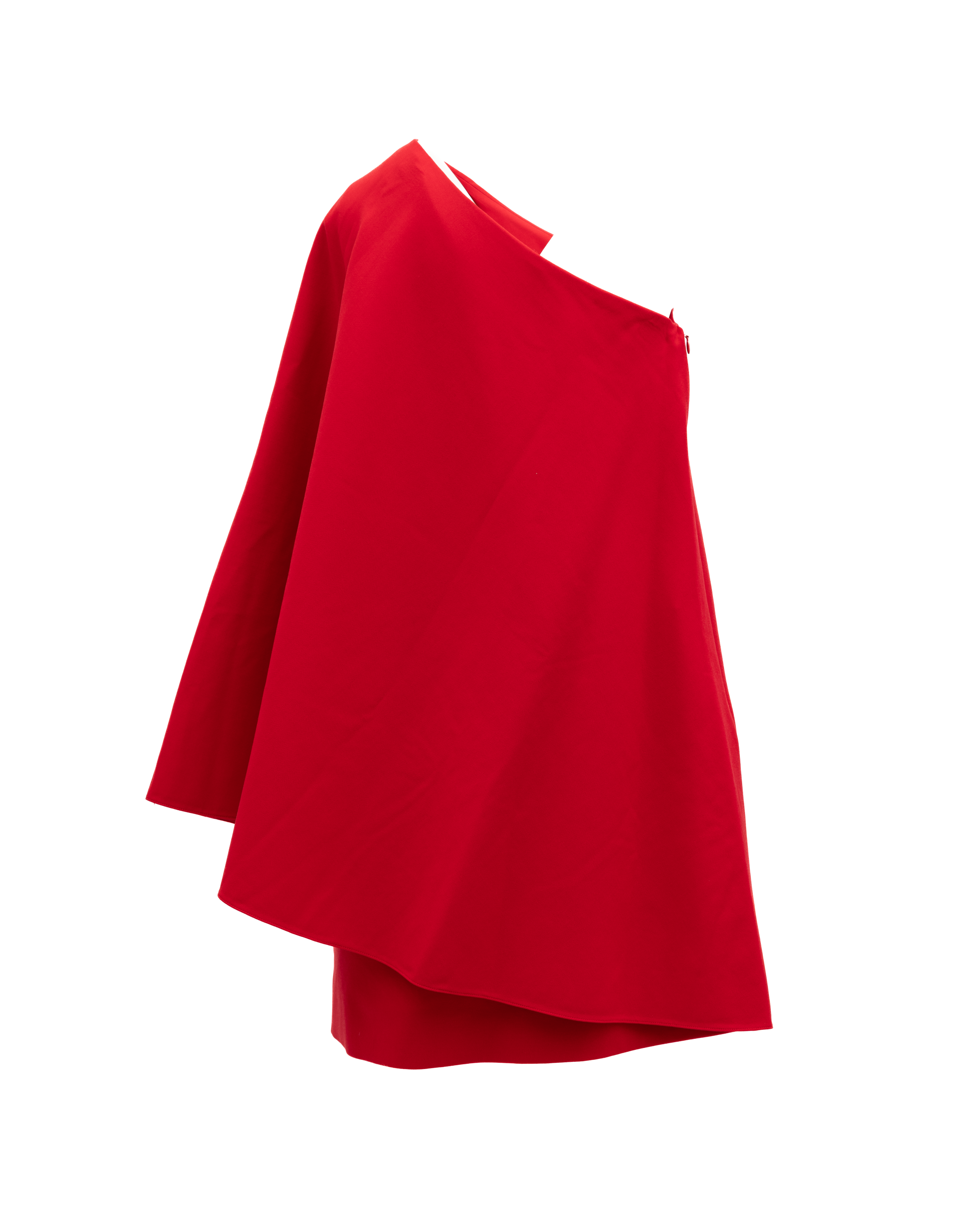 Valentino Garavani Rotes kurzes Cocktailkleid