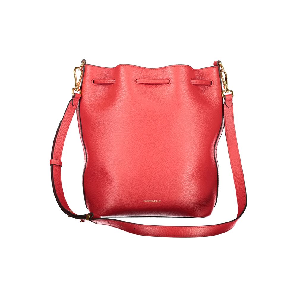 Coccinelle Rote Damen-Ledertasche