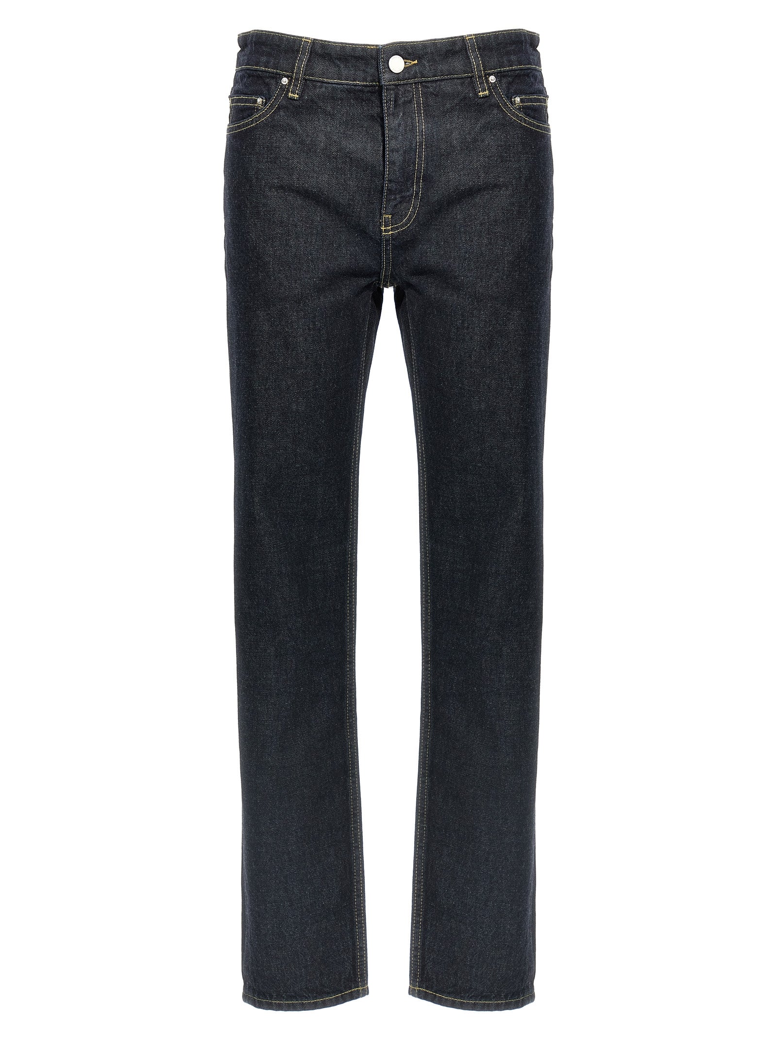 TOTEME Blaue Jeans aus Baumwolle, Tapered Fit