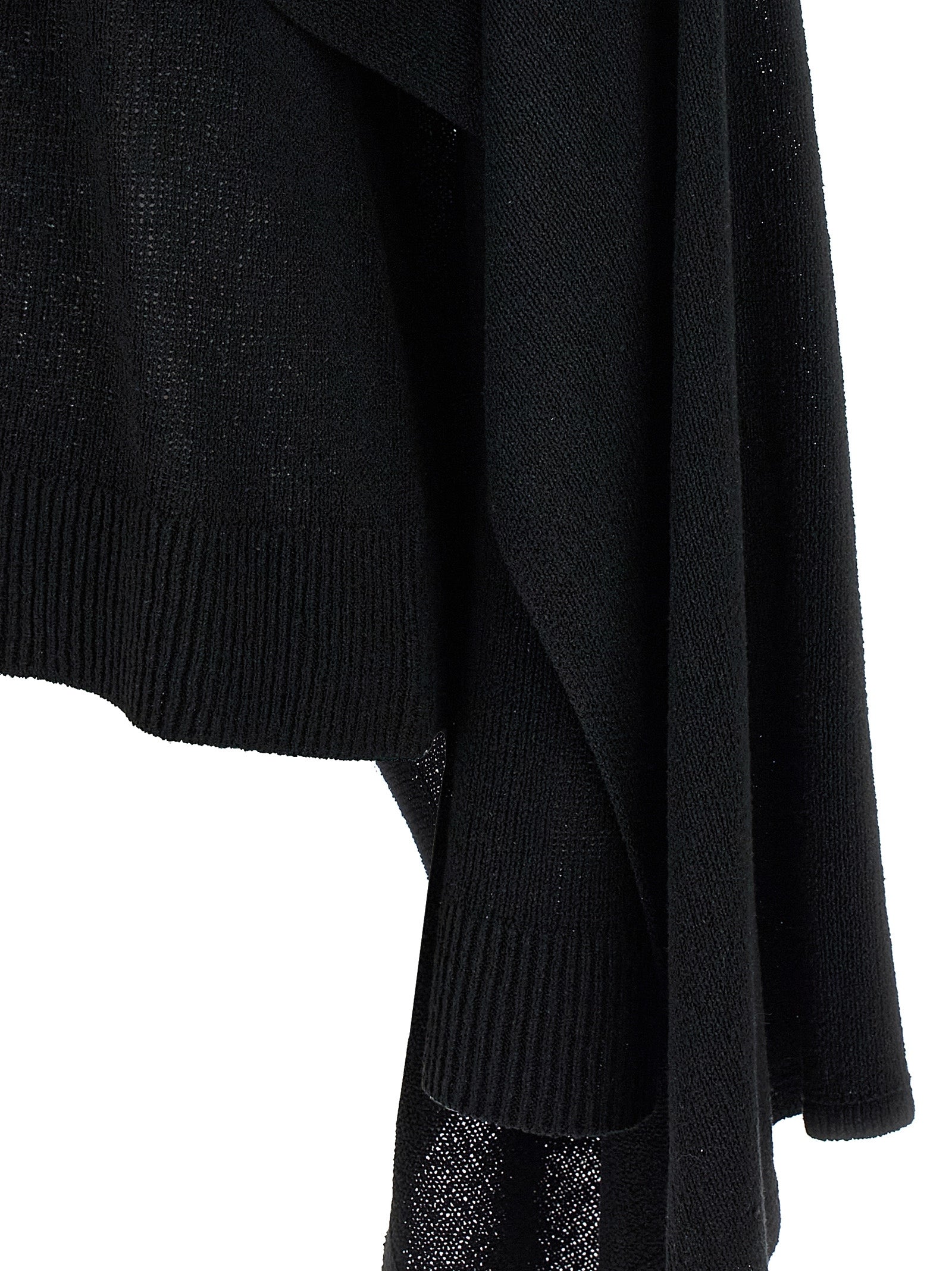 TOTEME Schwarzer Seiden-Cardigan