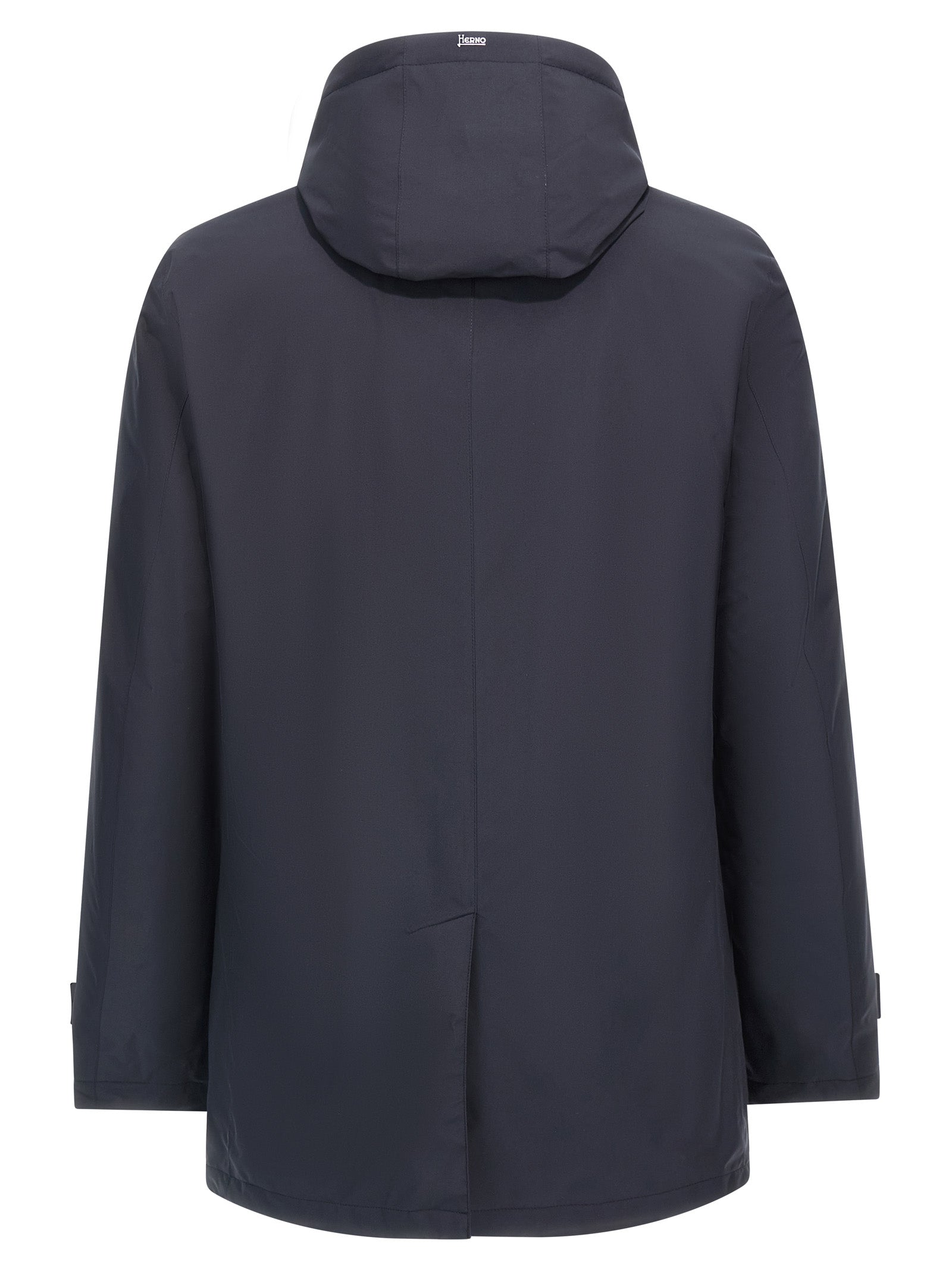 Herno Blauer Parka aus Polyester