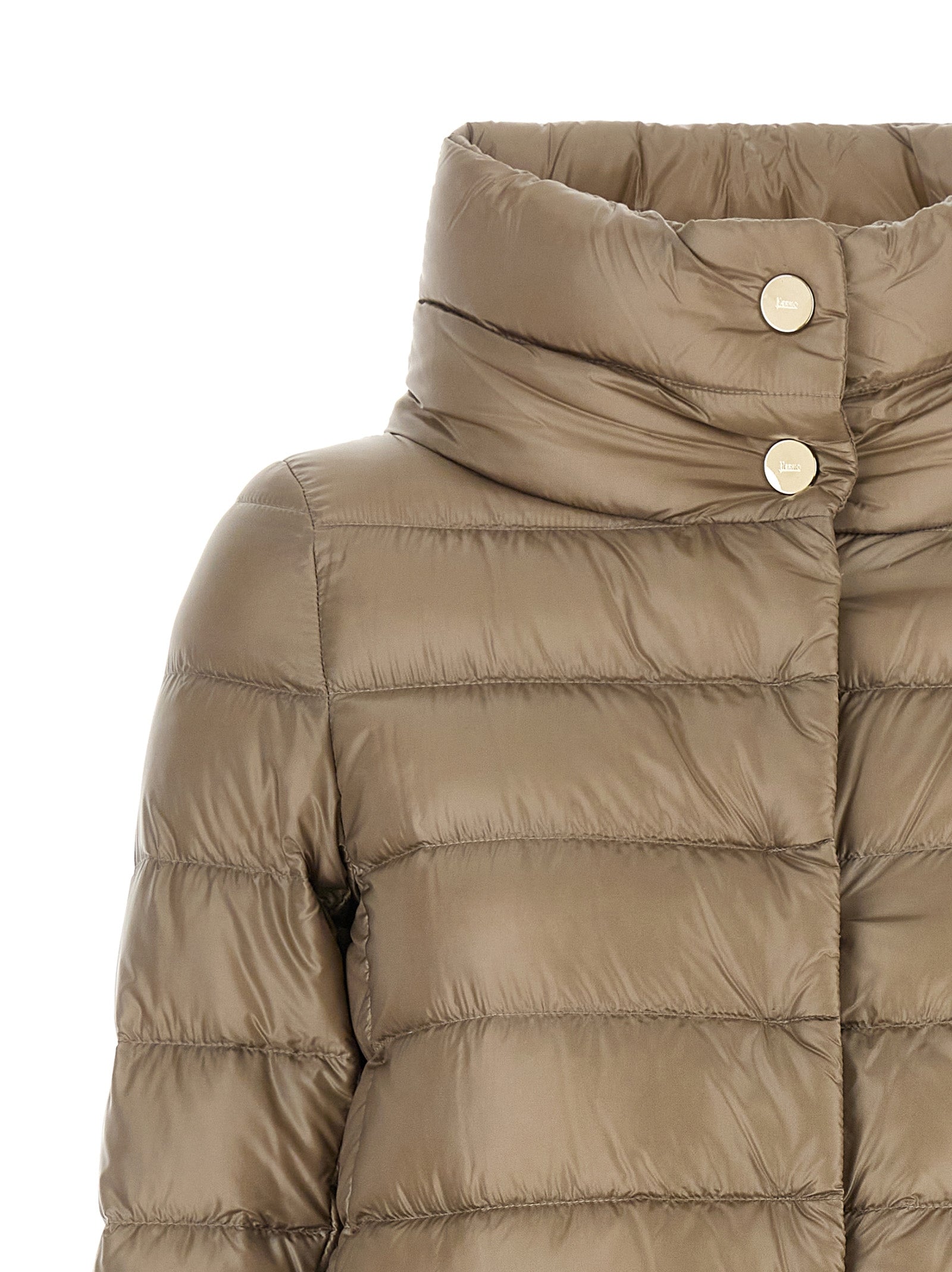 Herno Beige Polyamid Steppjacke