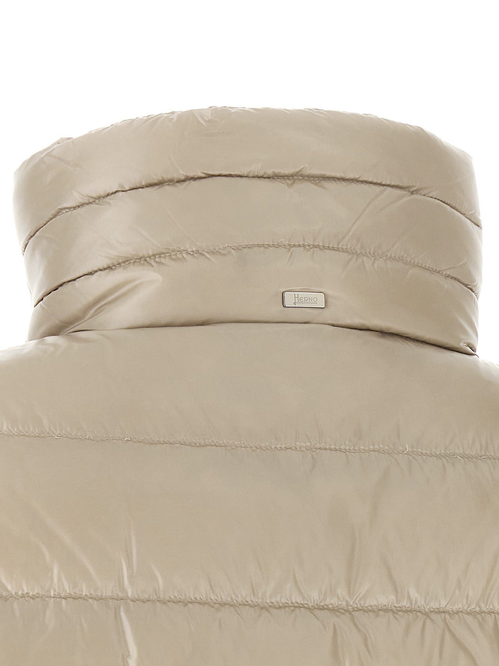 Herno Beige Polyamid Steppjacke
