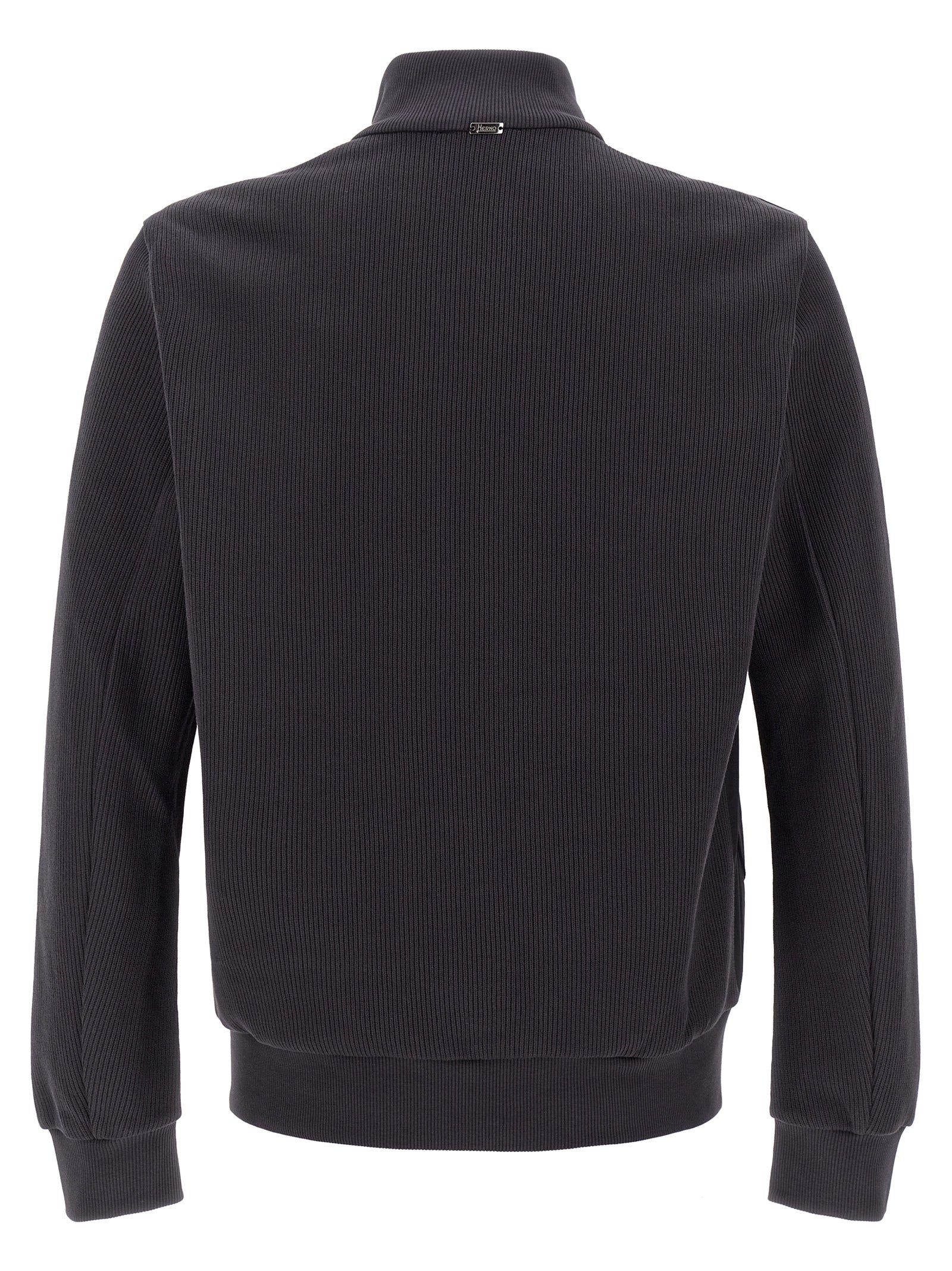 Herno Blaue Baumwolljacke