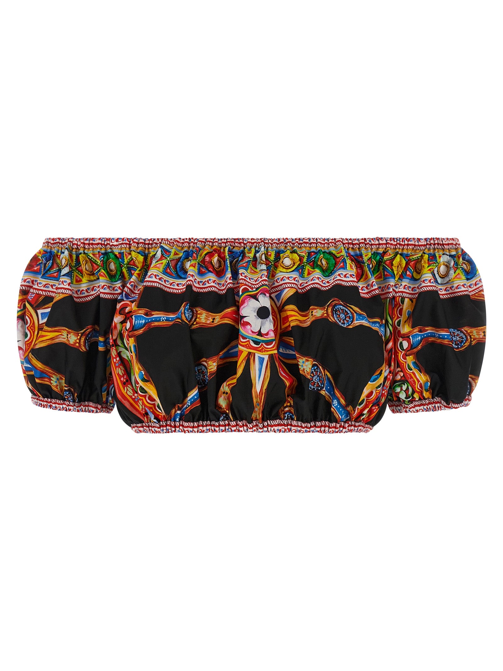 Dolce & Gabbana Mehrfarbiges Hemd aus Baumwolle mit Muster