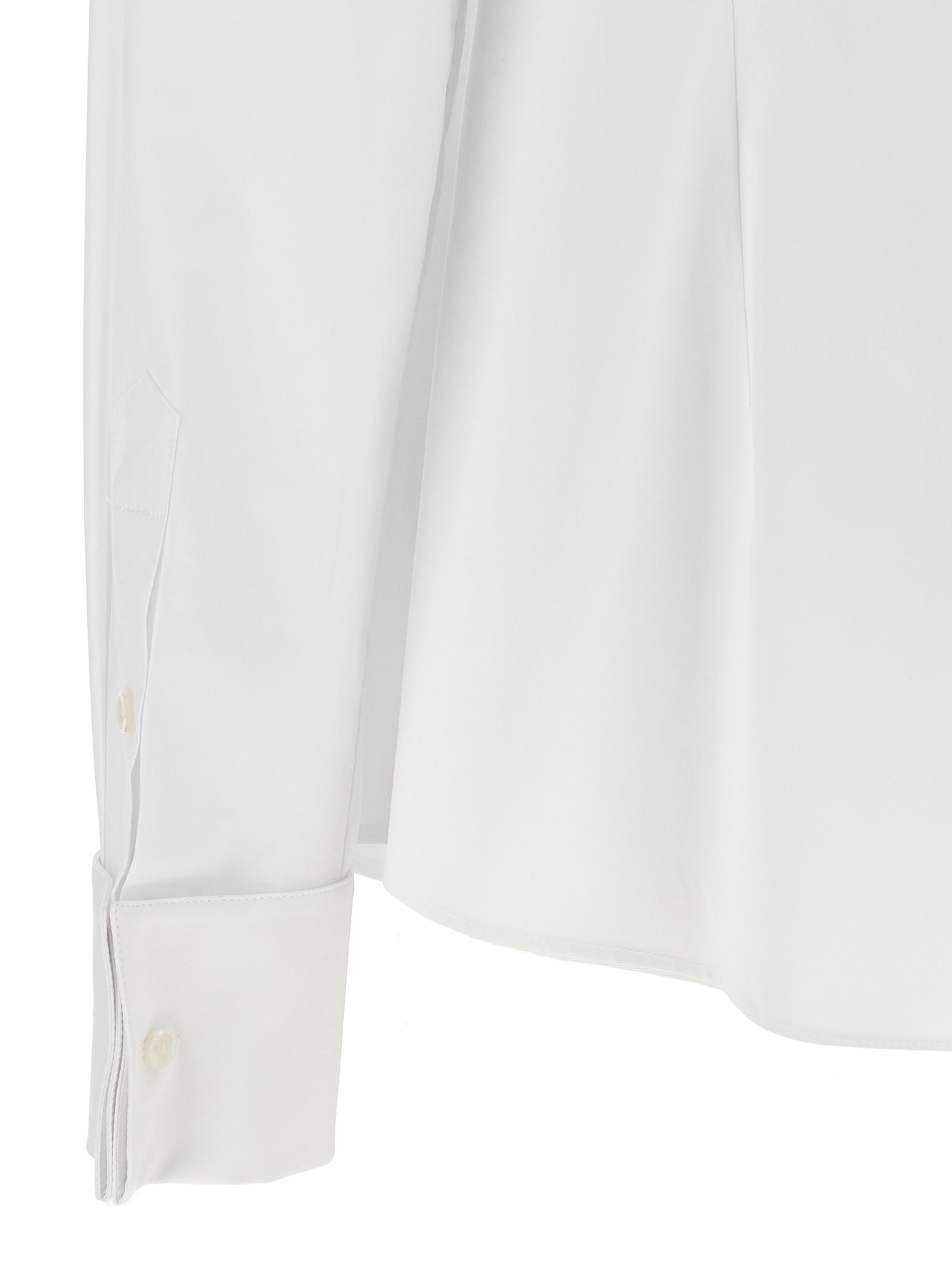 Dolce & Gabbana Weiße Baumwollbluse
