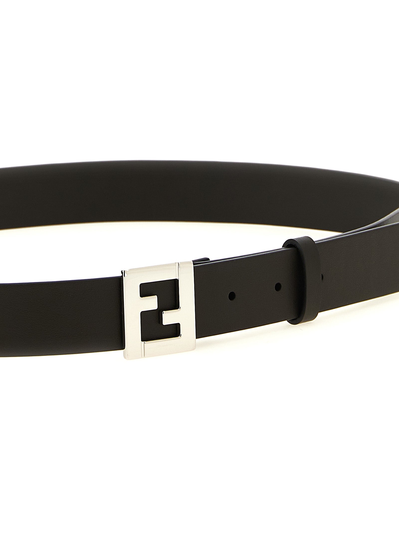 Fendi Brauner Kalbsleder Gürtel Regular
