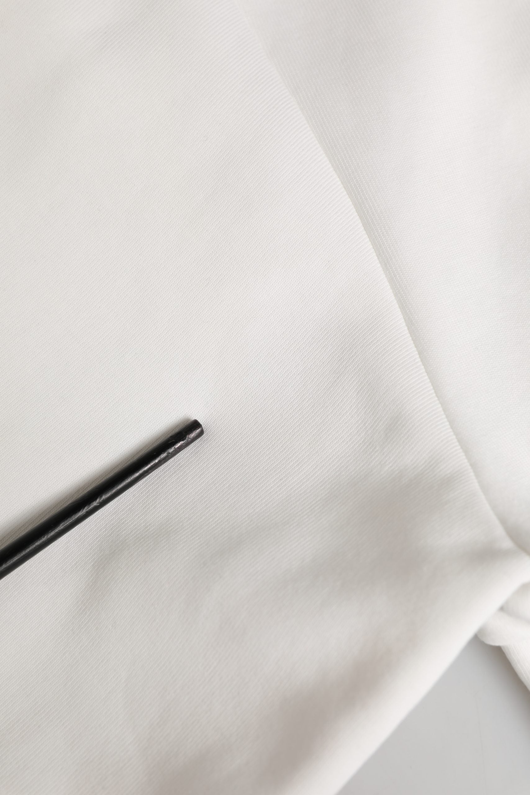 Dolce & Gabbana Weiße Korsett-Bluse aus Baumwollmischung