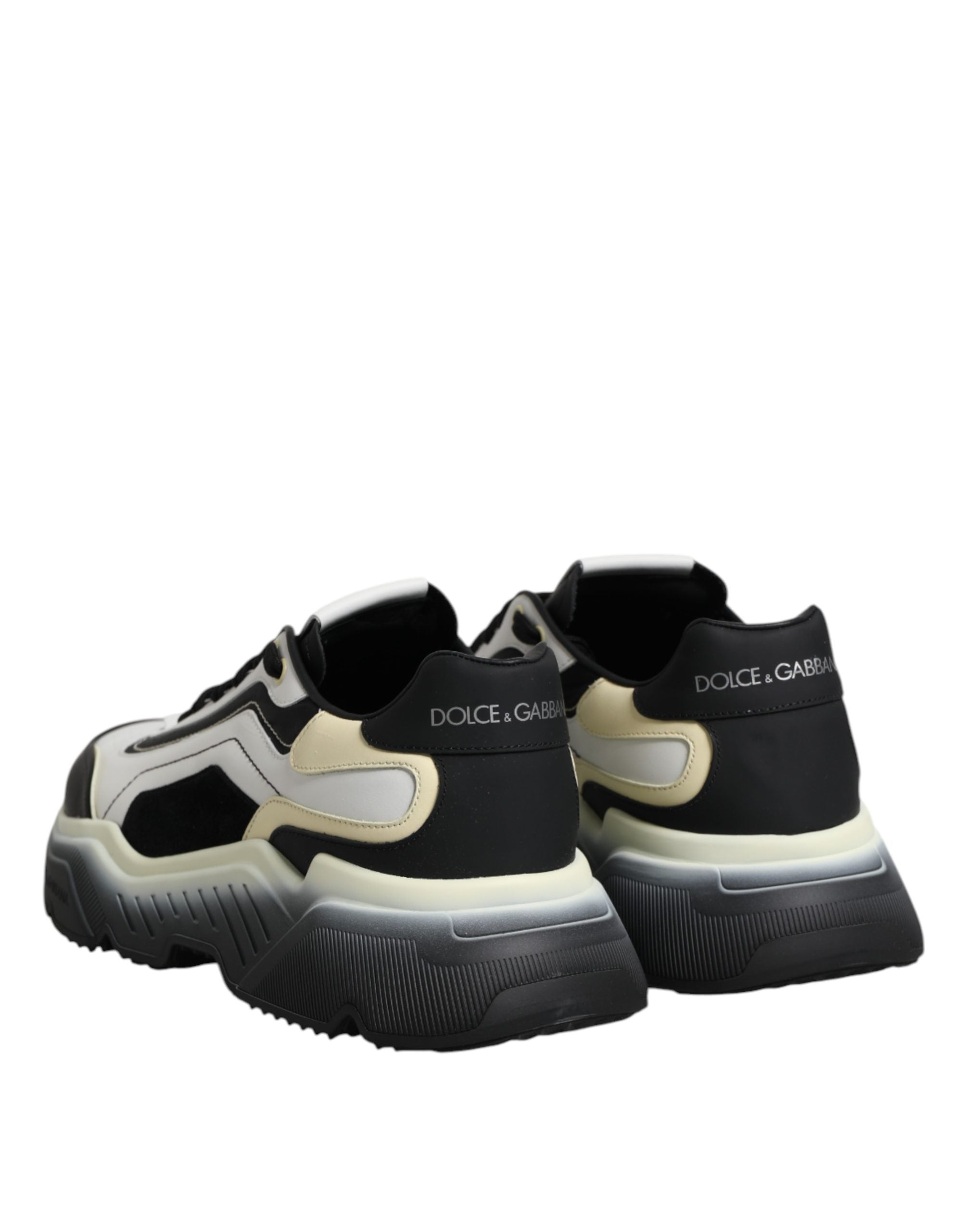 Dolce & Gabbana Daymaster Two-Tone Sneaker in Weiß und Schwarz