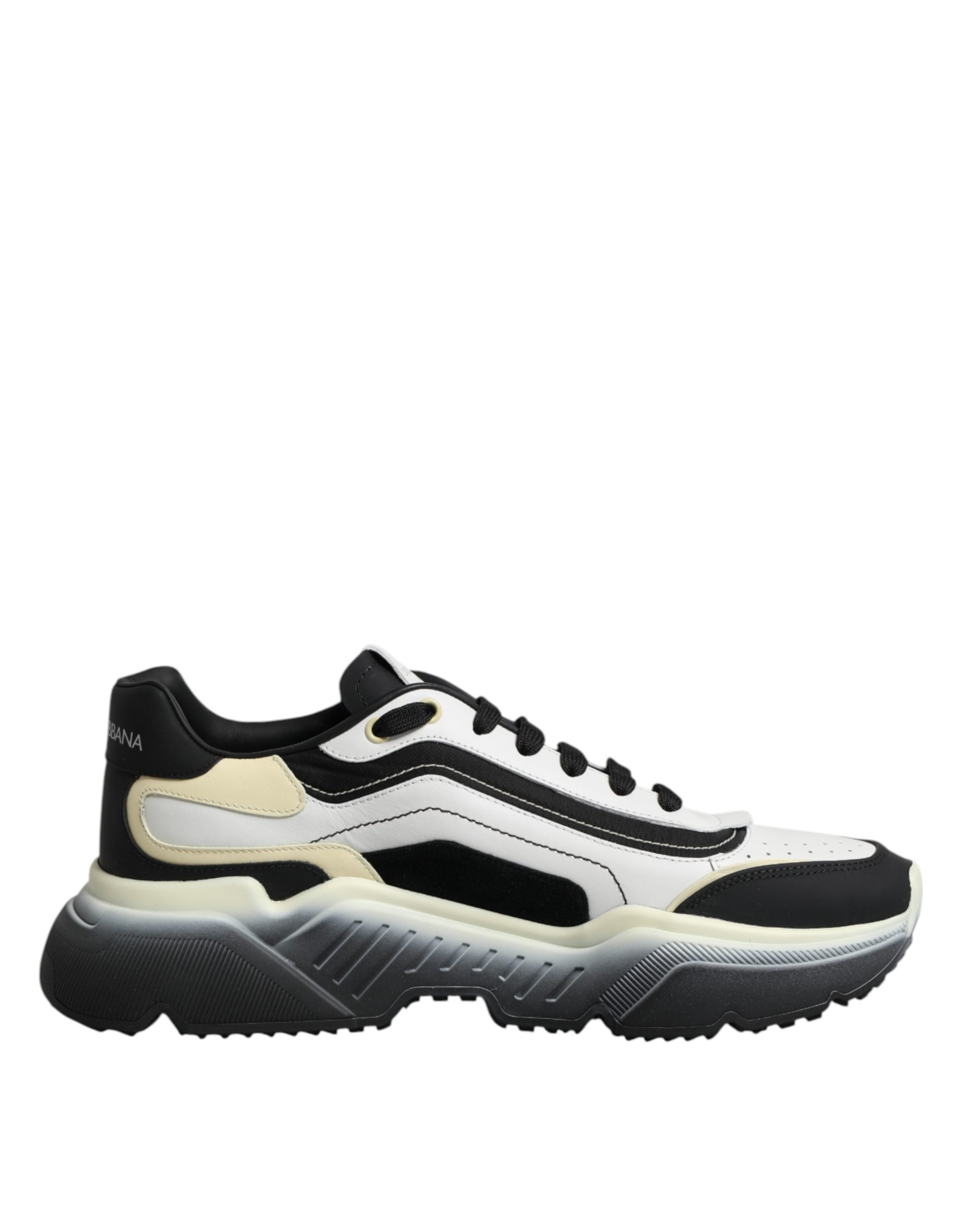 Dolce & Gabbana Daymaster Two-Tone Sneaker in Weiß und Schwarz