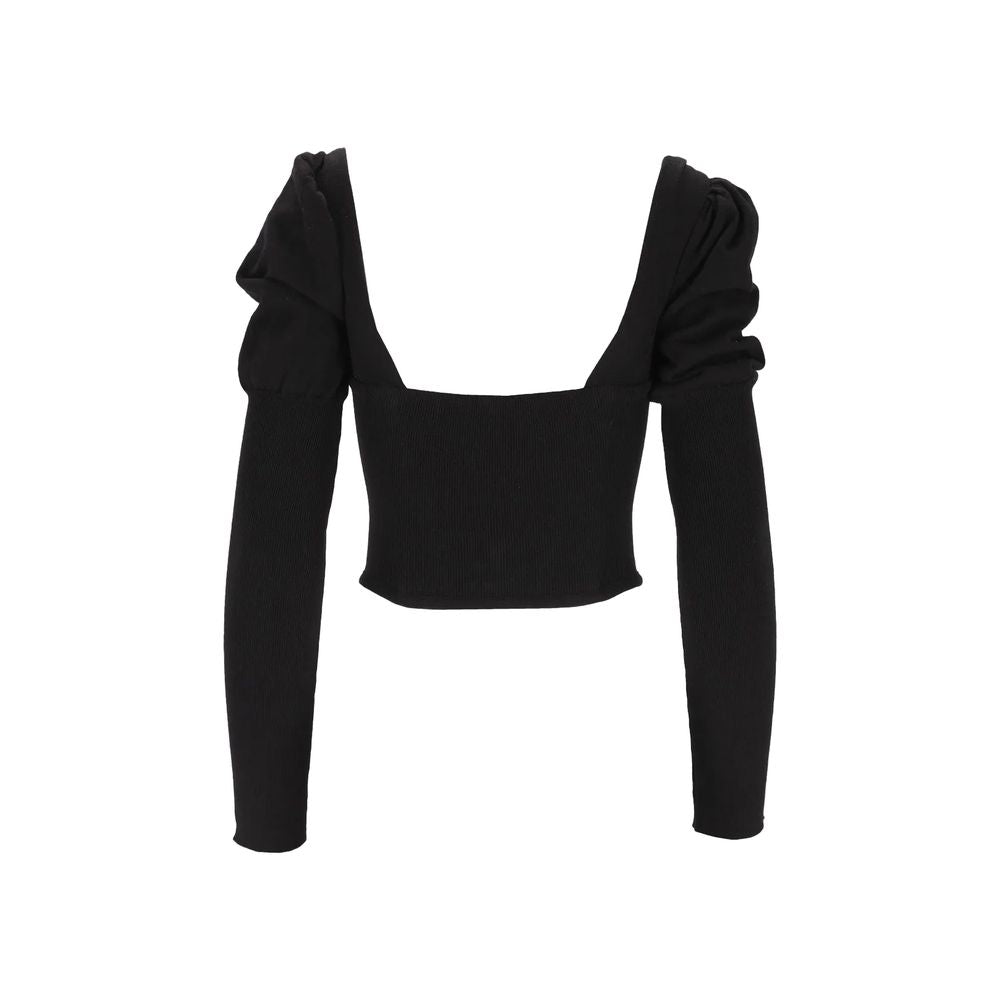 Vivienne Westwood Schwarzer Seiden-Cardigan