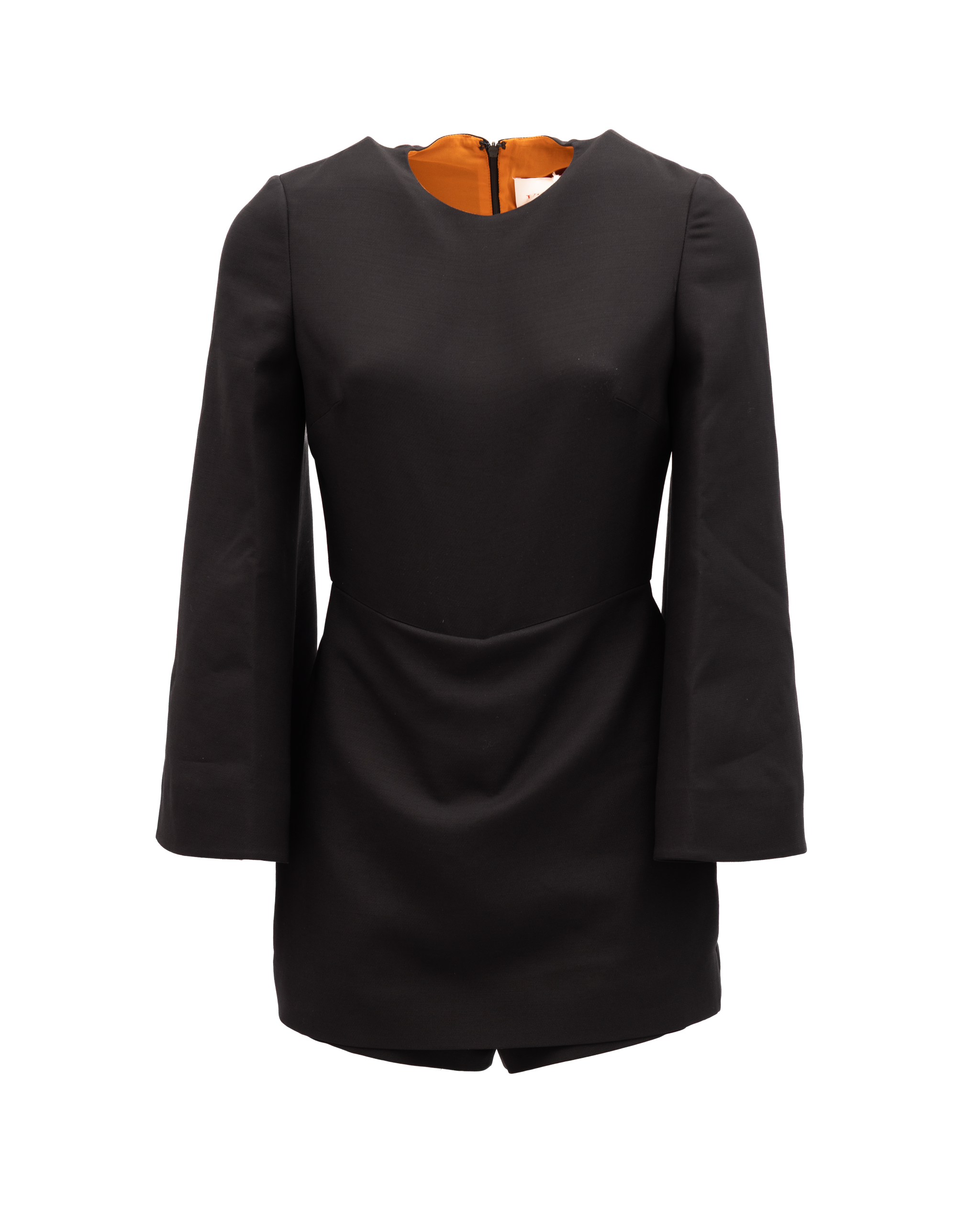 Valentino Garavani Kleines Schwarzes Kleid mit ausgestellten Ärmeln