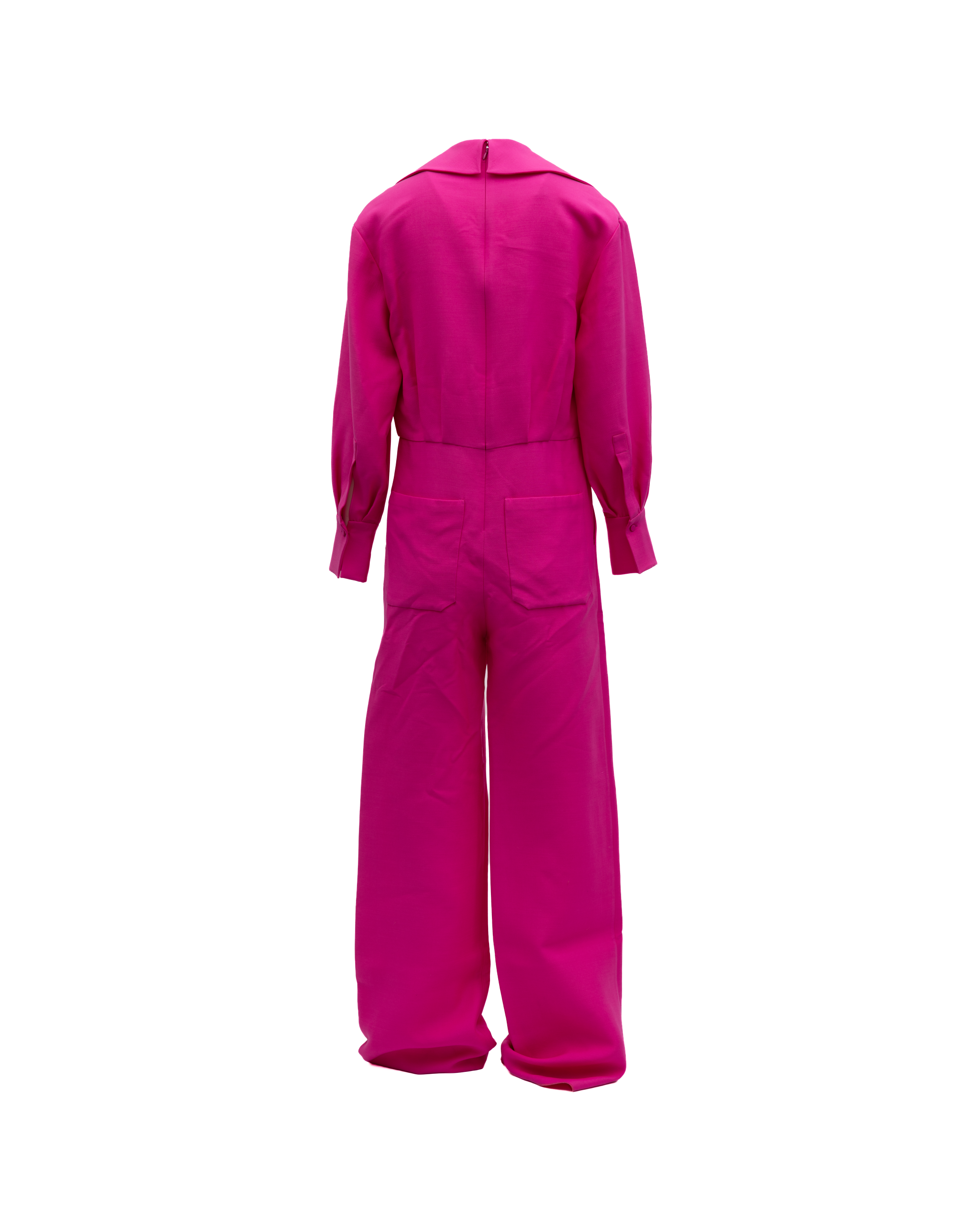 Valentino Garavani Pinker Jumpsuit mit weitem Bein
