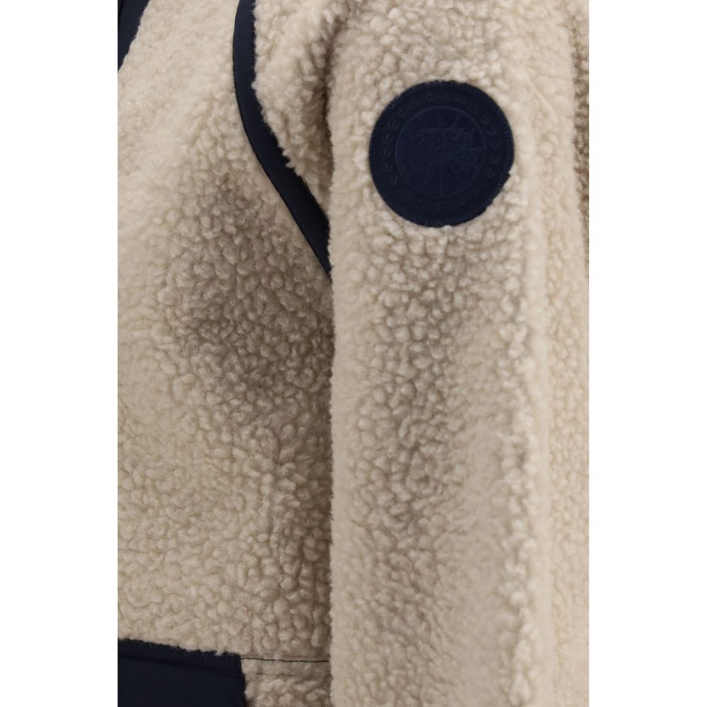 Canada Goose Beige Wolljacke Oves Aries