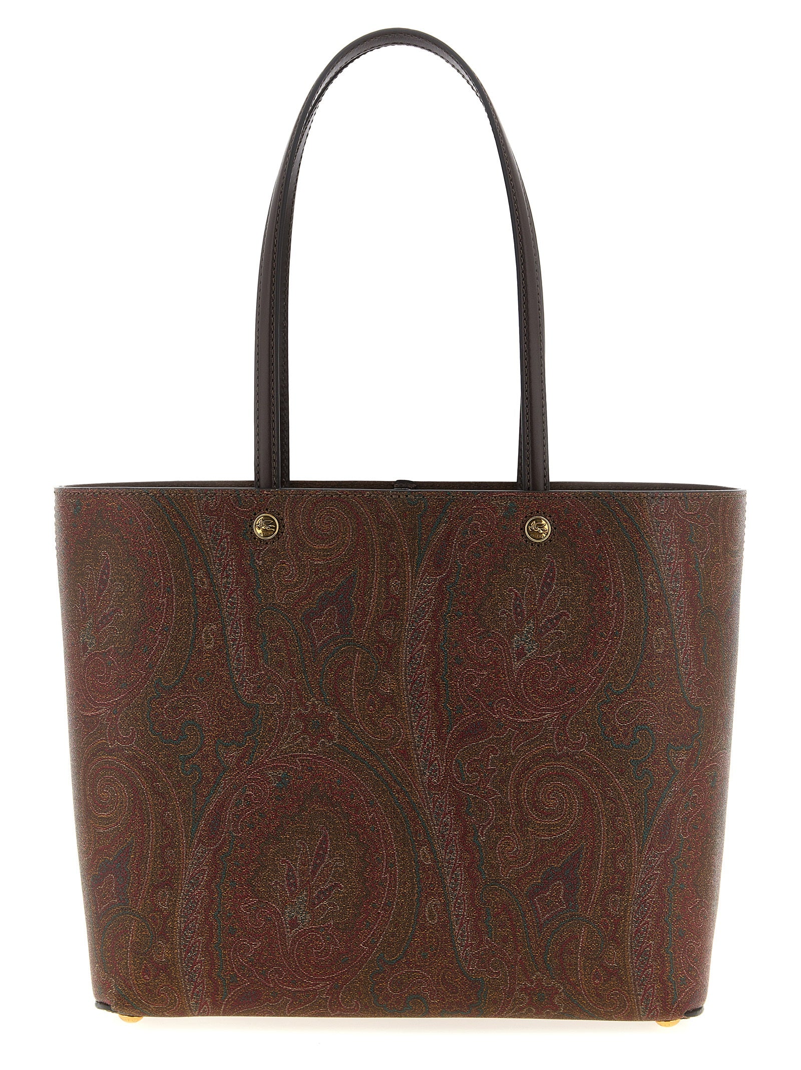Etro Braune Baumwolltasche