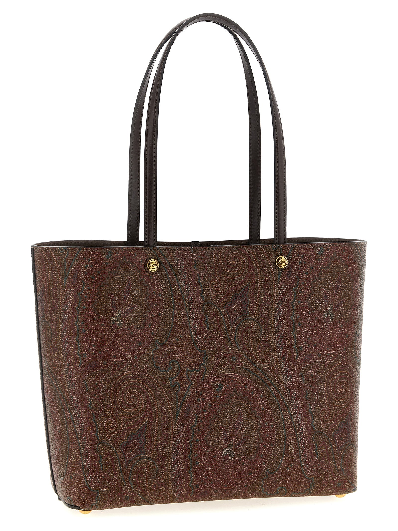 Etro Braune Baumwolltasche