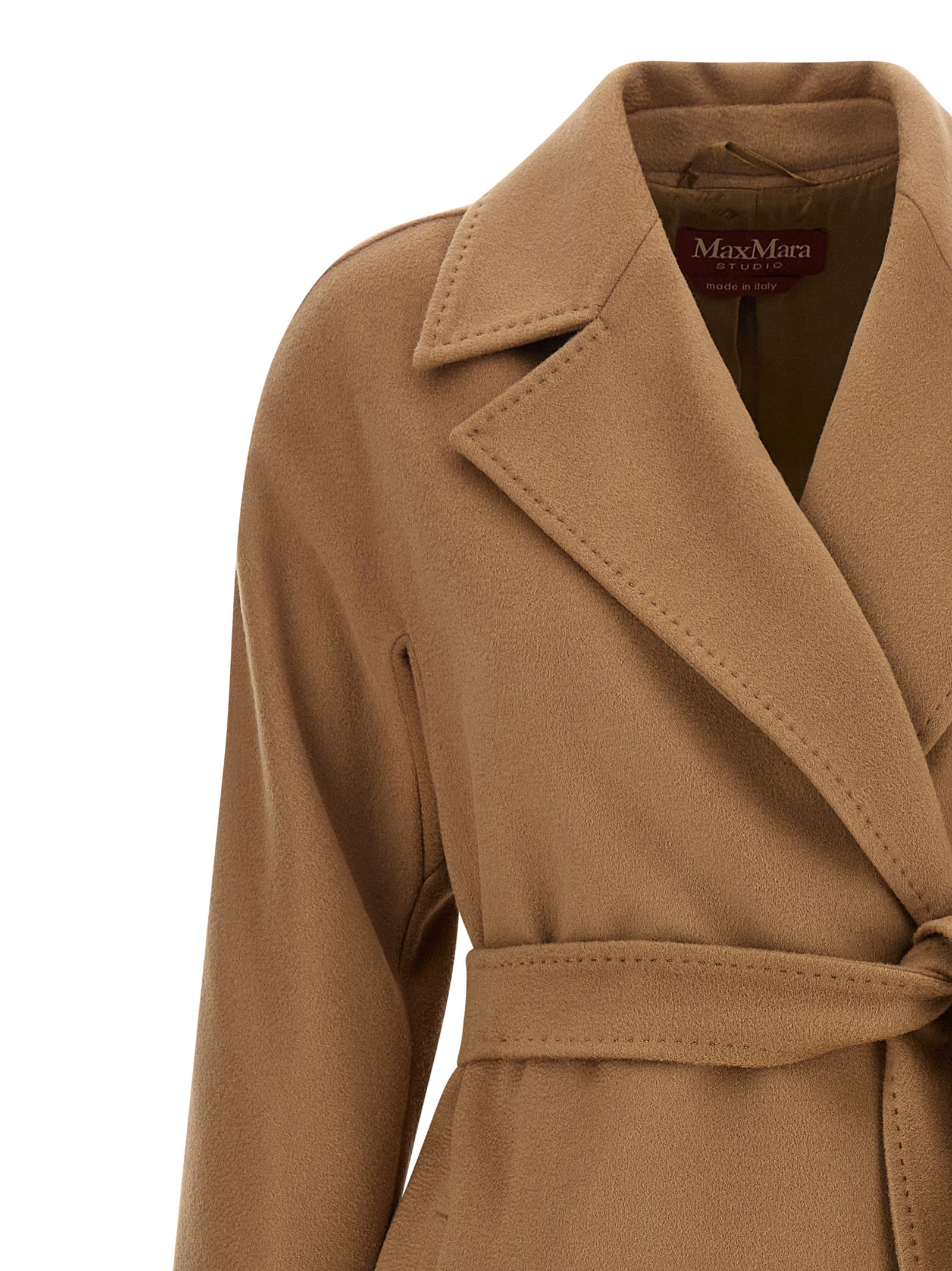 Max Mara Beiger Wollmantel