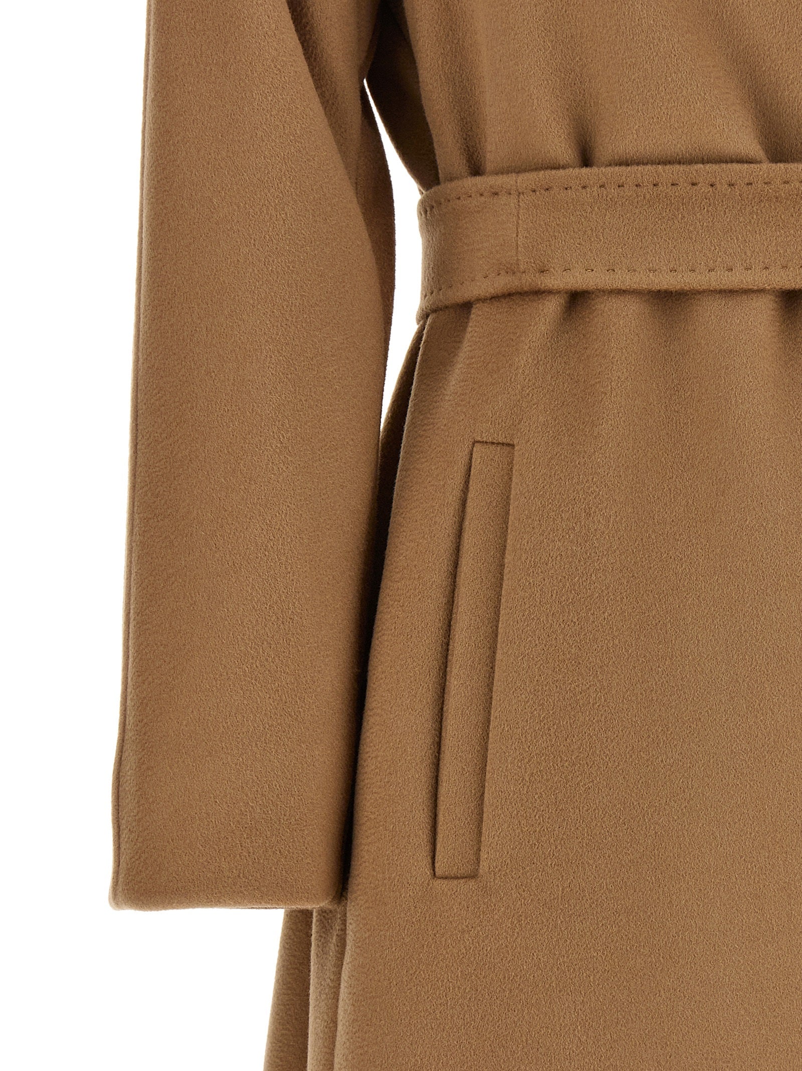 Max Mara Beiger Wollmantel