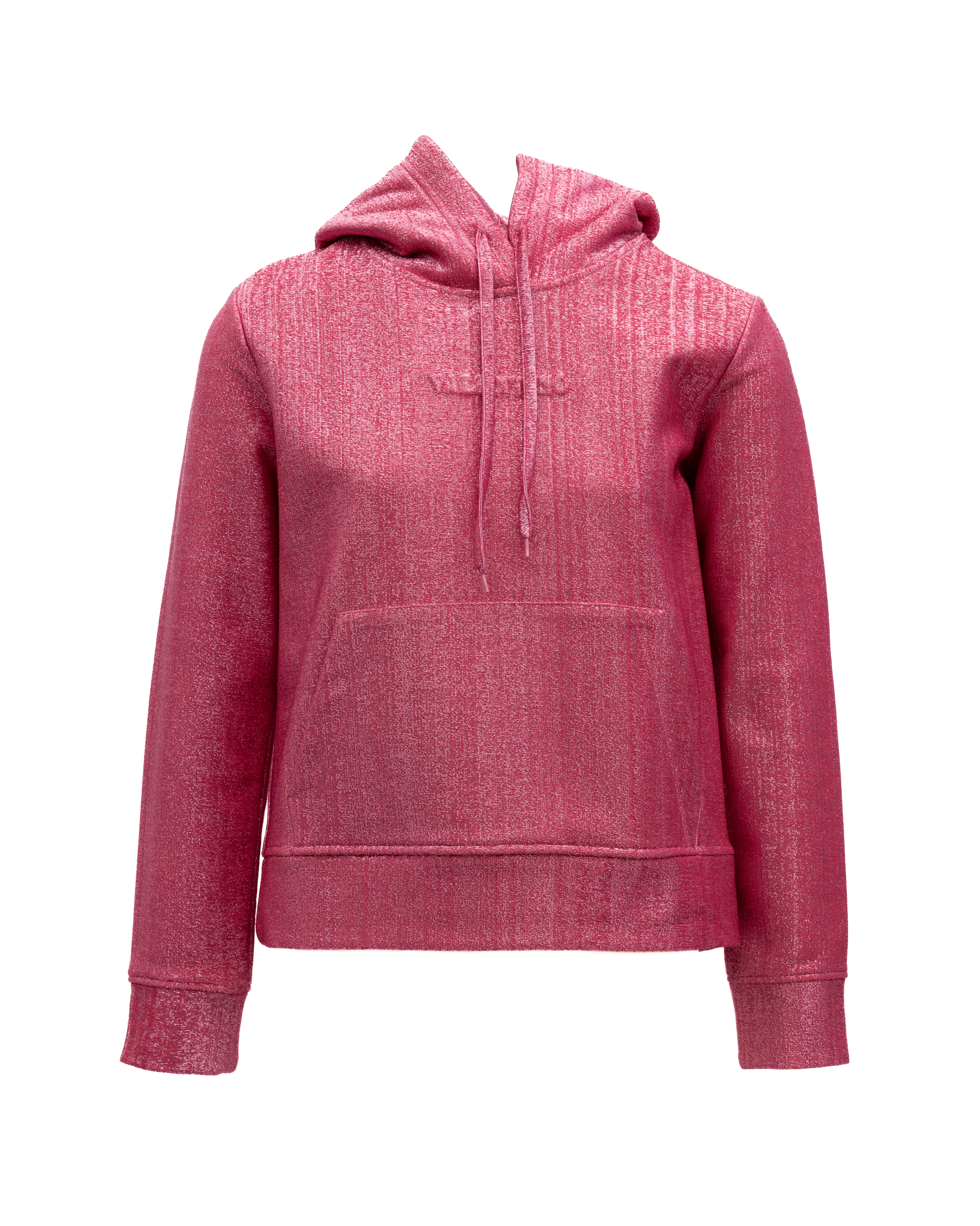Valentino Garavani Pullover-Hoodie in schimmerndem Pink