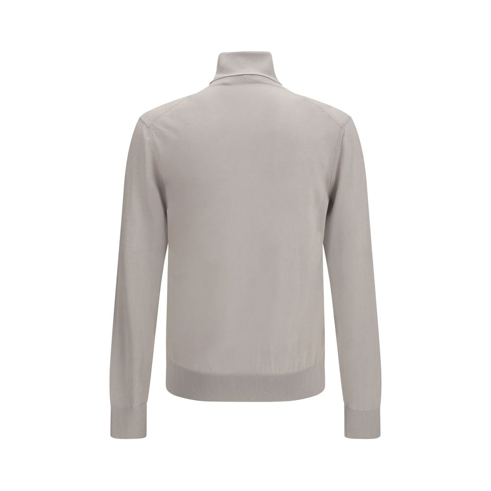 Dolce & Gabbana Beige Kaschmir-Rollkragenpullover