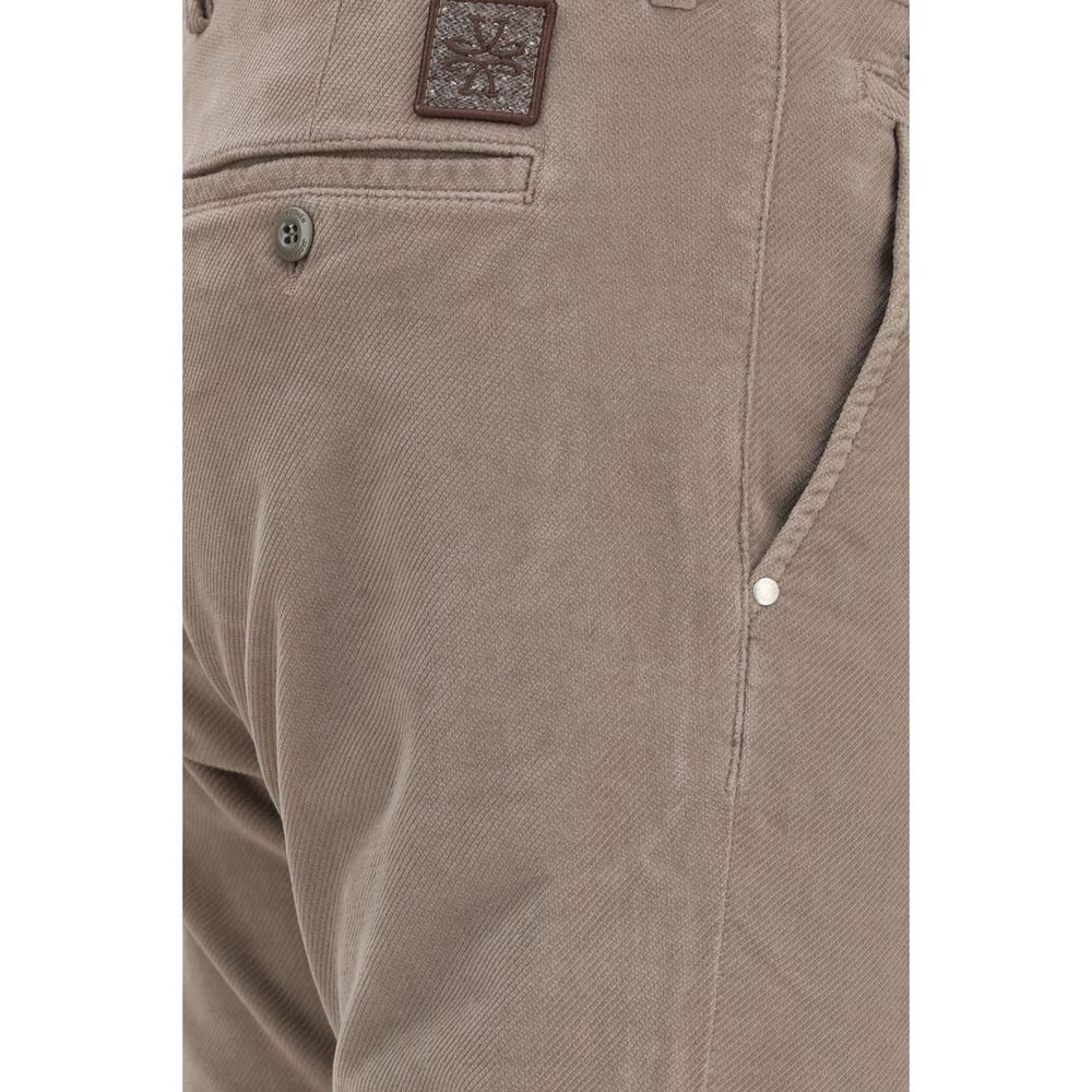 Jacob Cohen Beige Baumwoll-Chino-Hose