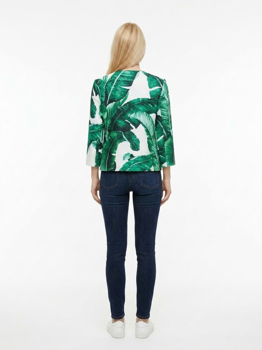 Dolce & Gabbana Mehrfarbige Jacke aus Acetat