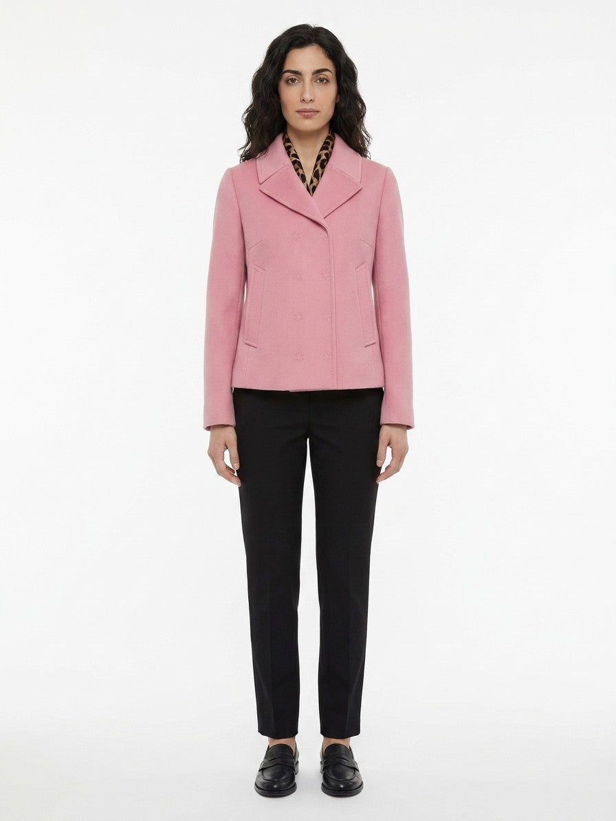 Dolce & Gabbana Rosa Marabou-Jacke