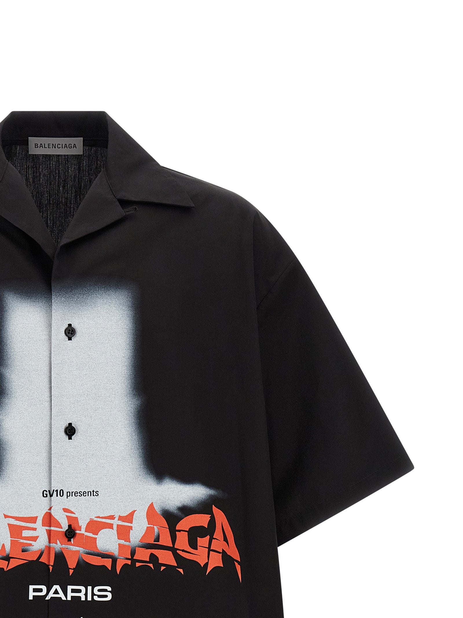 Balenciaga Schwarze Baumwollbluse