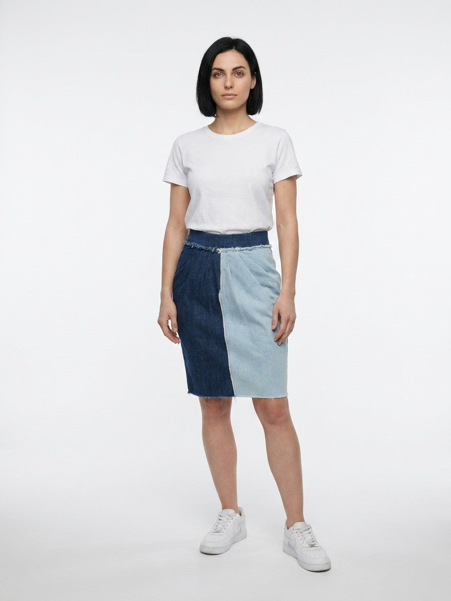 Dolce & Gabbana Mehrfarbiger Jeansrock